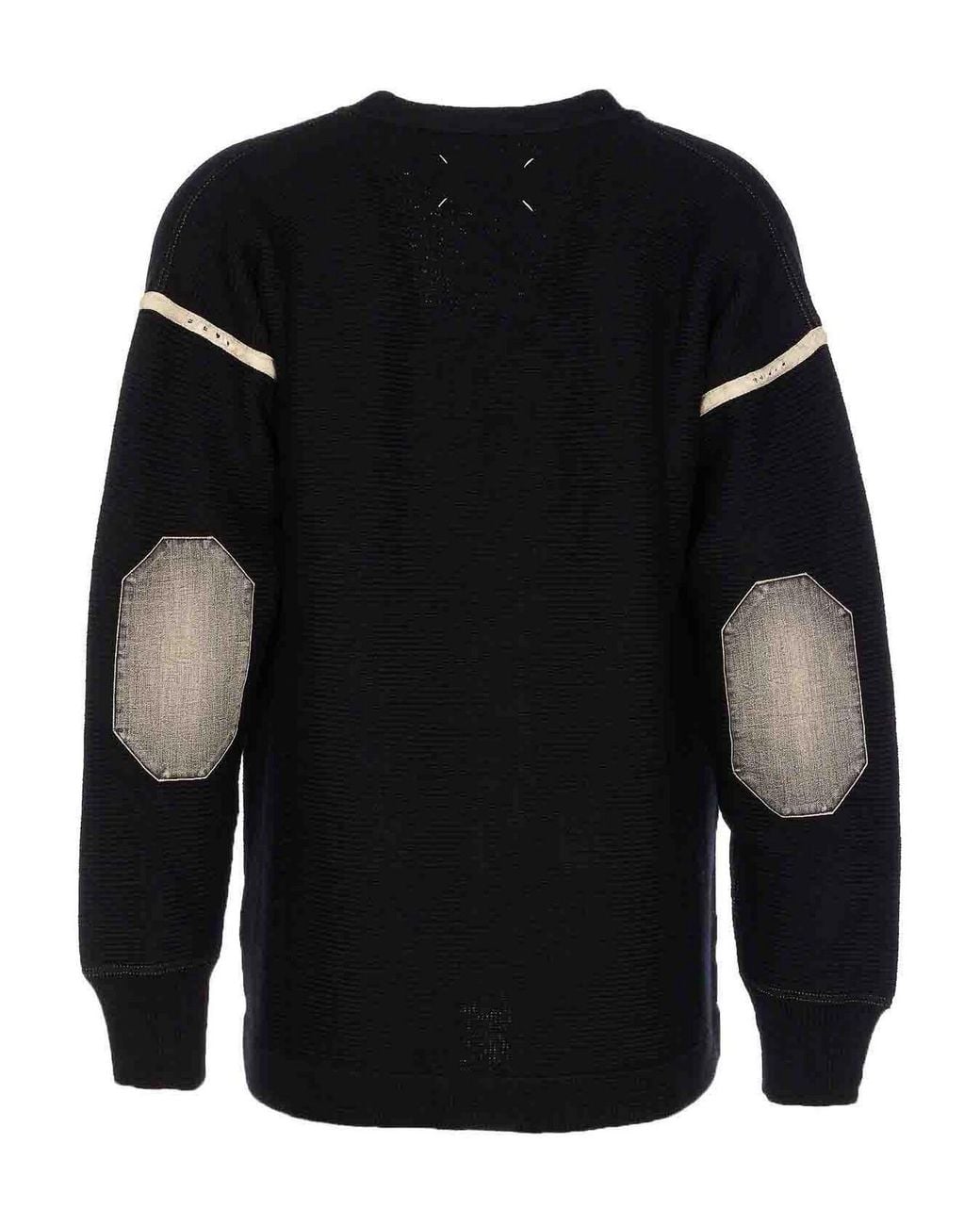 Maison Margiela Blue Cardigan Buttons Closure for men