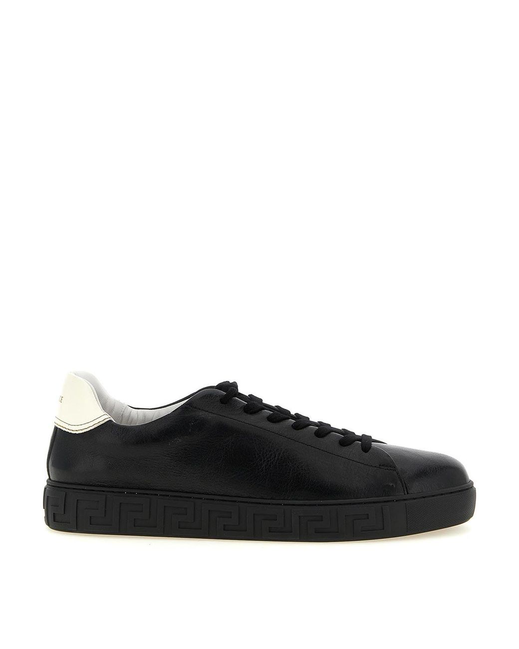 Versace Black 'Greca' Sneakers for men