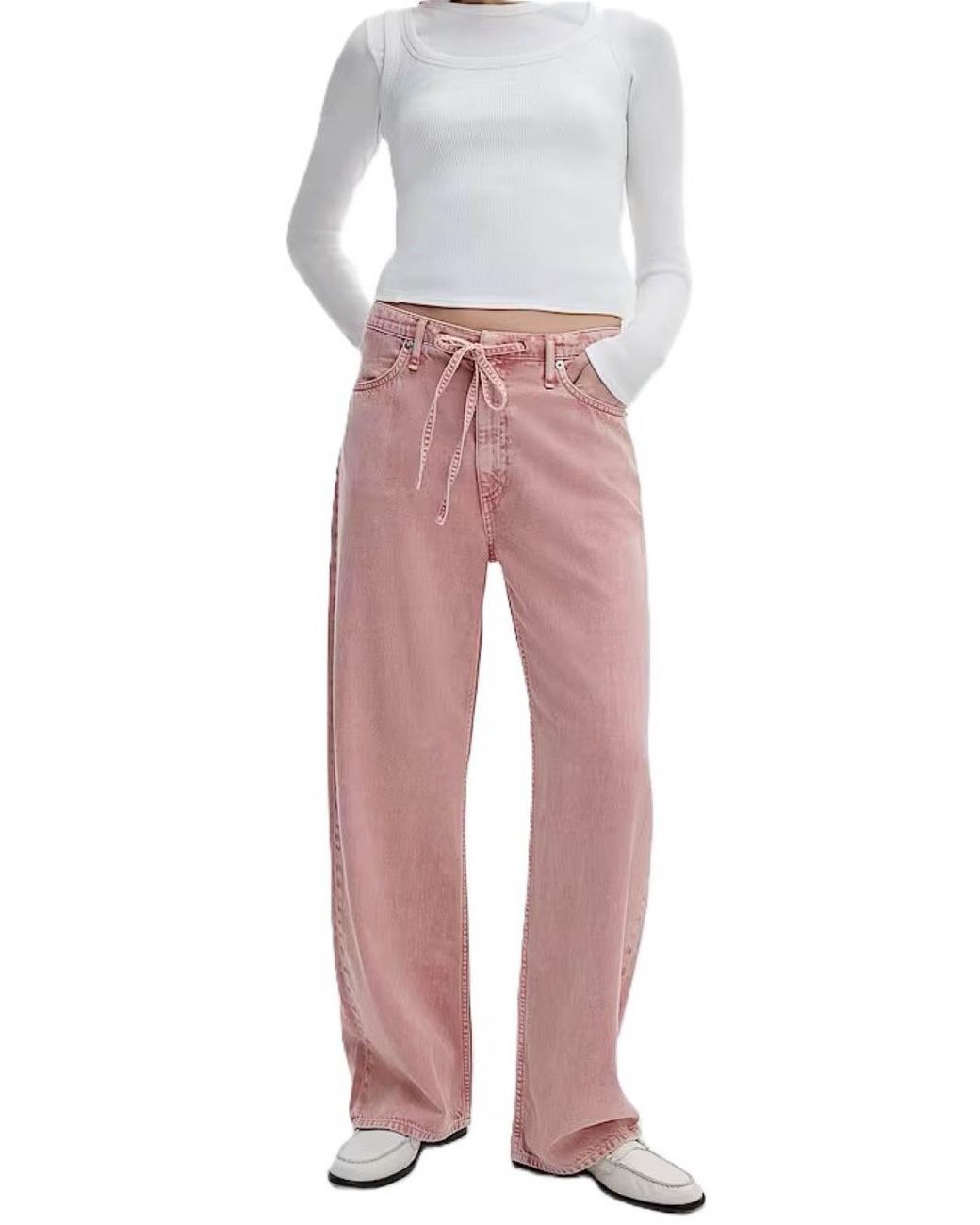 Rag & Bone Pink Trousers