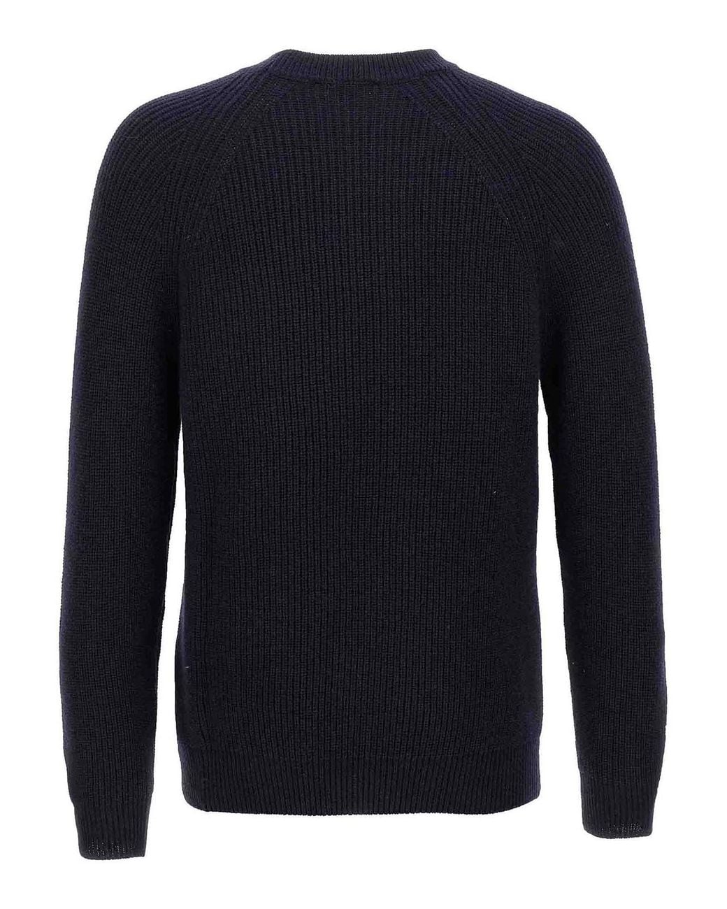 Zanone Blue Cashmere Sweater for men