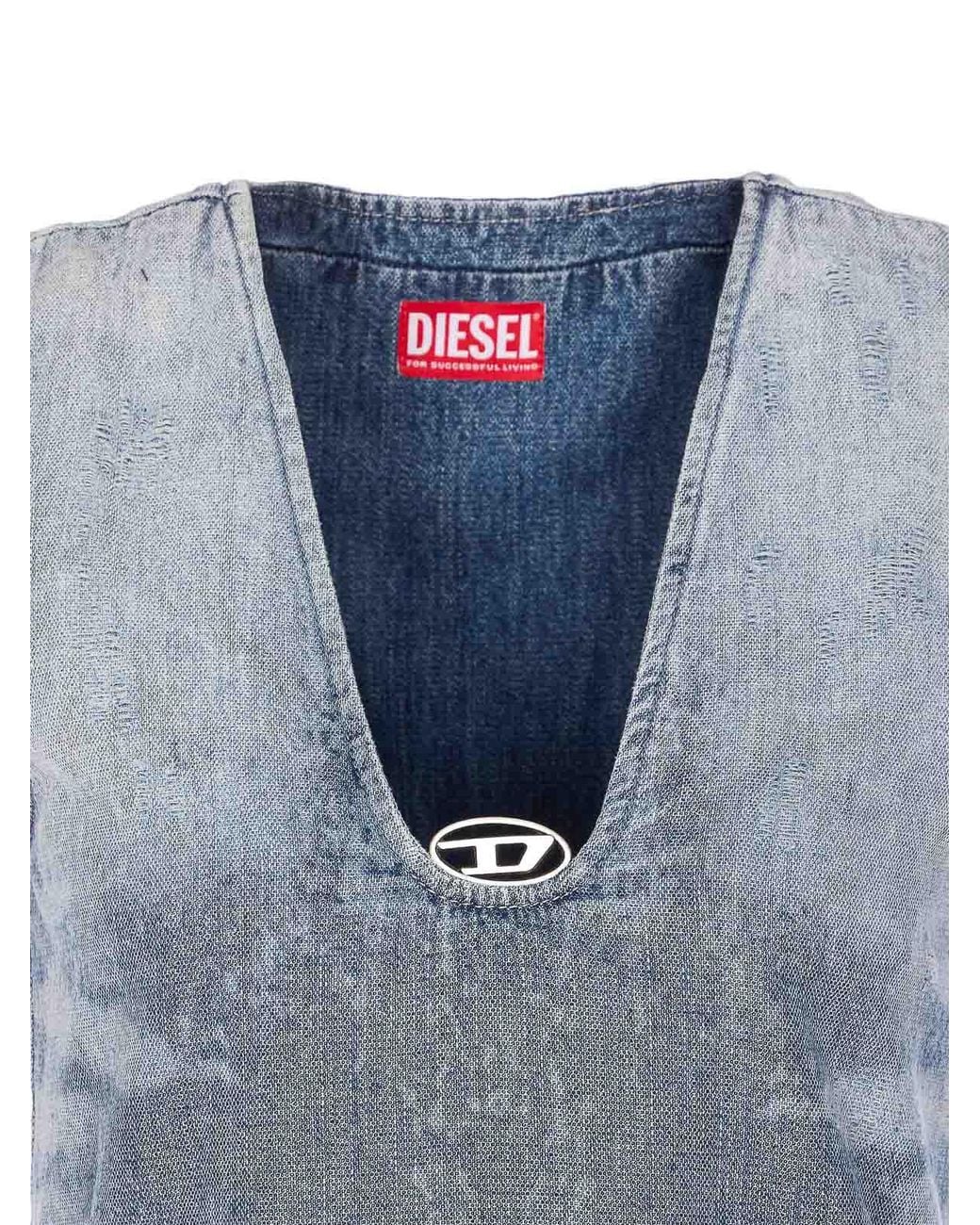 DIESEL Blue De-Laris Dress