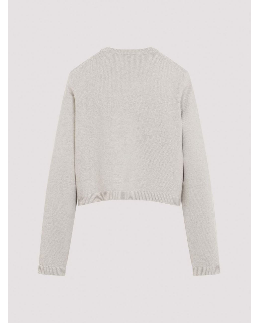 Suéter Cuello Redondo Alaïa de color White