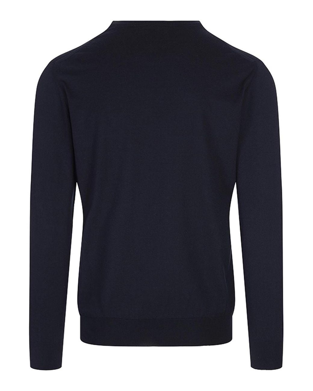 Kiton Blue Crewneck Sweater for men