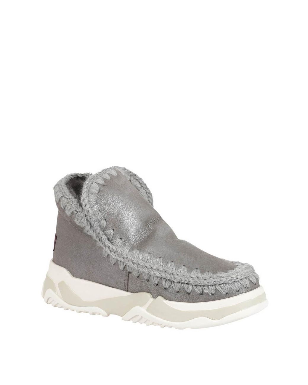 Mou Gray Eskimo Trainer Booties