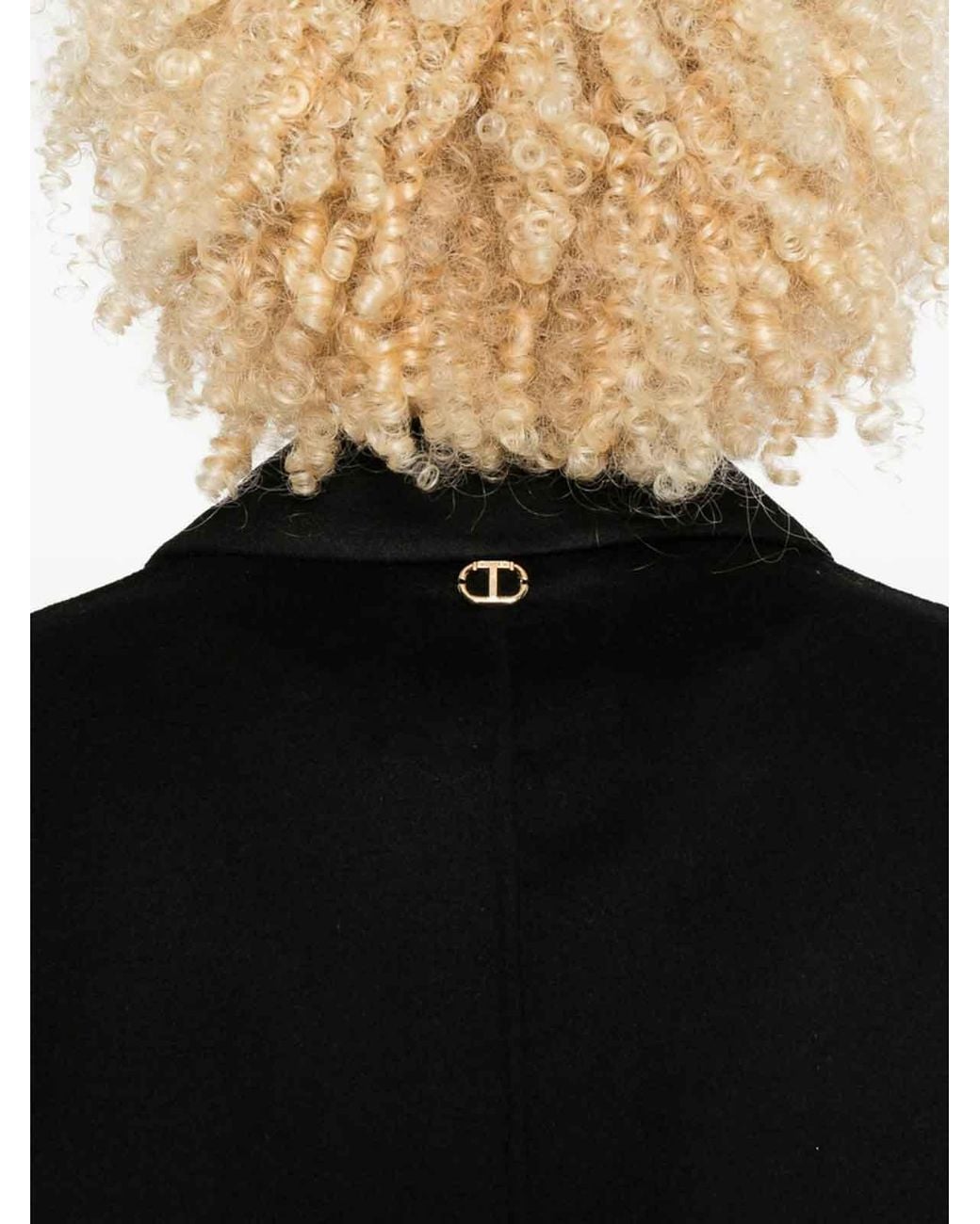Twinset Black Coat