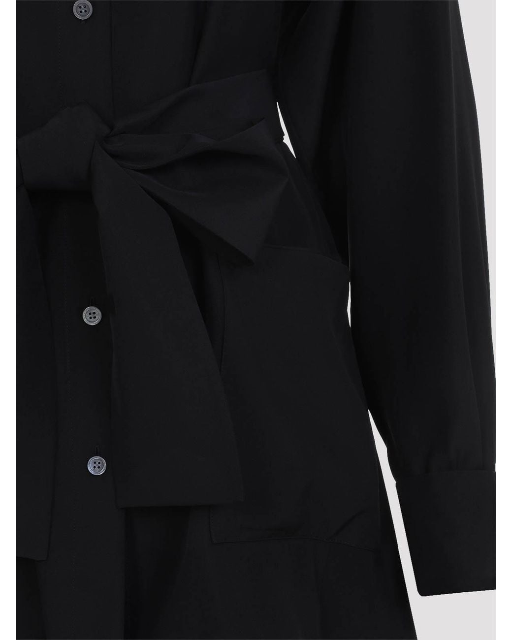 Loewe Black Belted Blouse