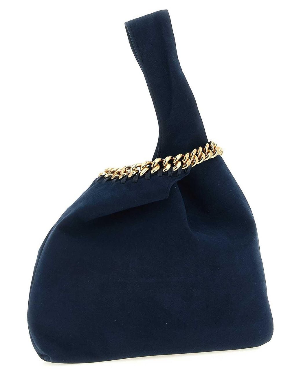 Stella McCartney Blue Null' Suede Handbag