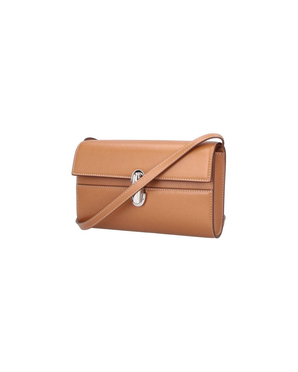 SAVETTE Orange Mini Symmetry Shoulder Bag