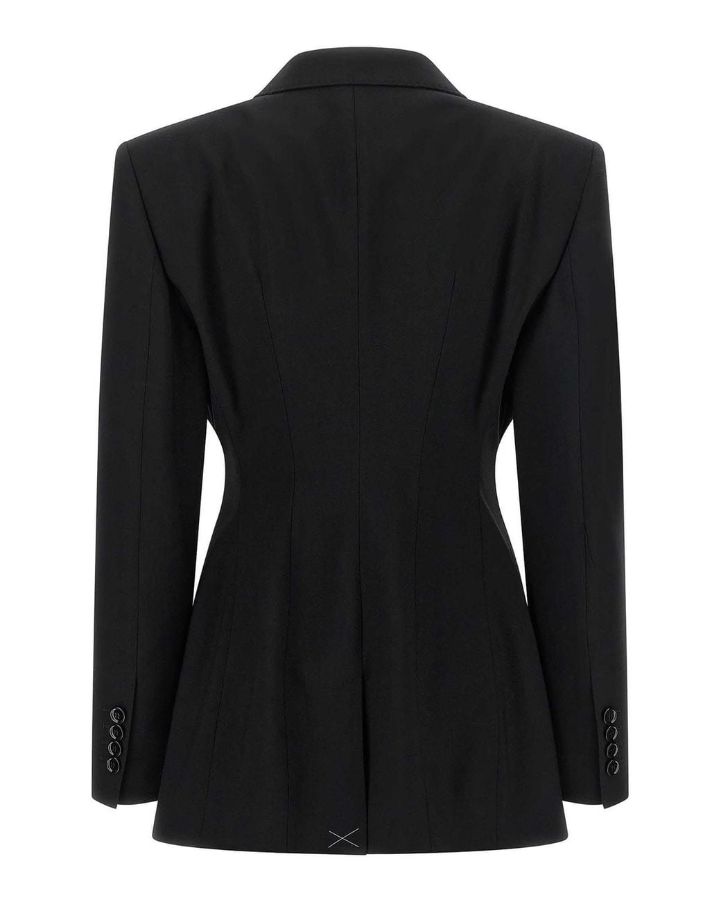 Dolce & Gabbana Black Flared Blazer