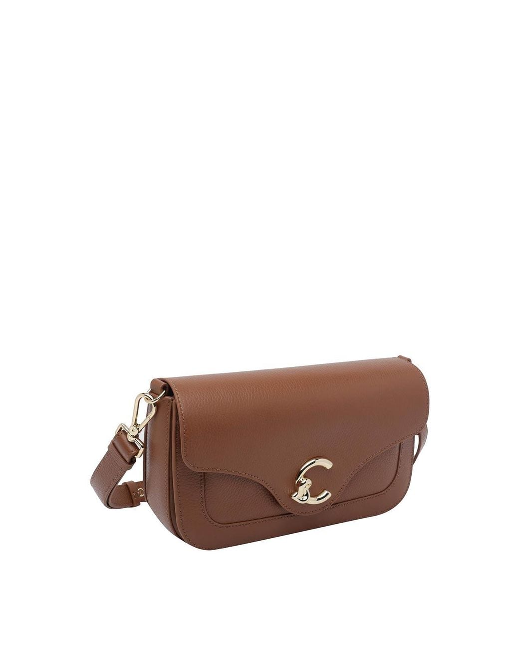 Coccinelle Brown C-Me Medium Shoulder Bag