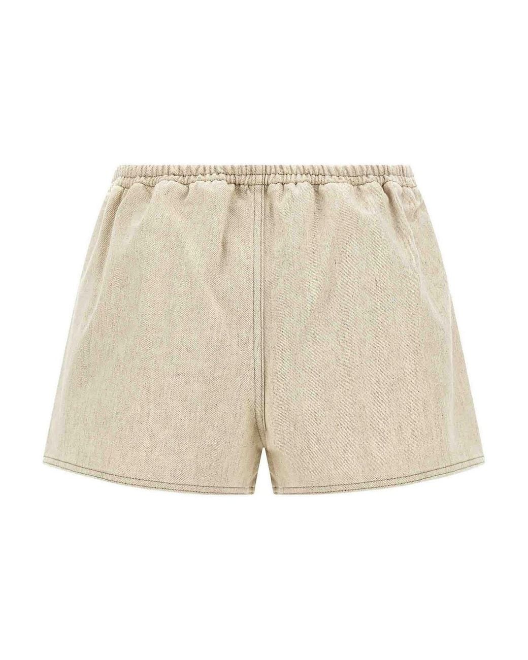 Shorts Jacquemus de color Natural
