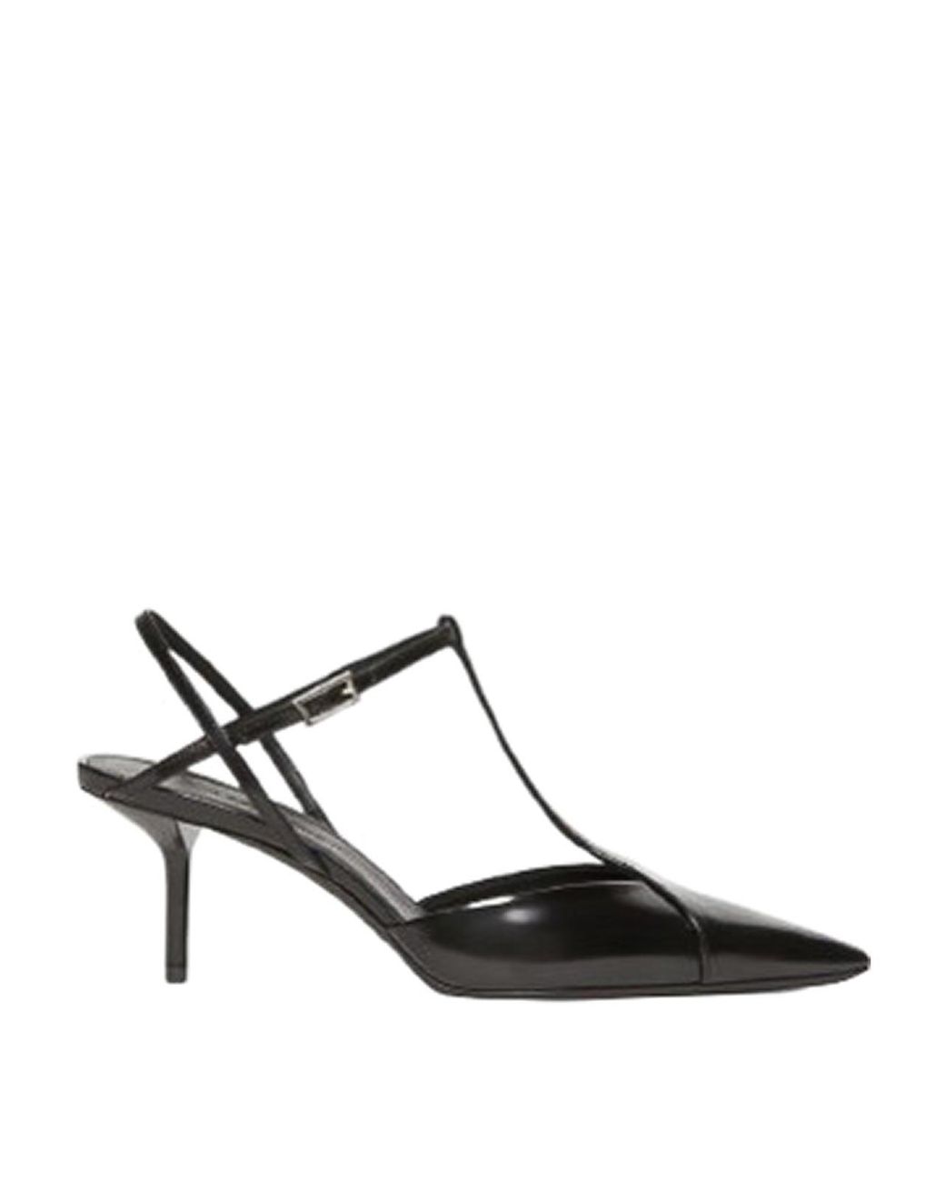 Max Mara Black Slingback