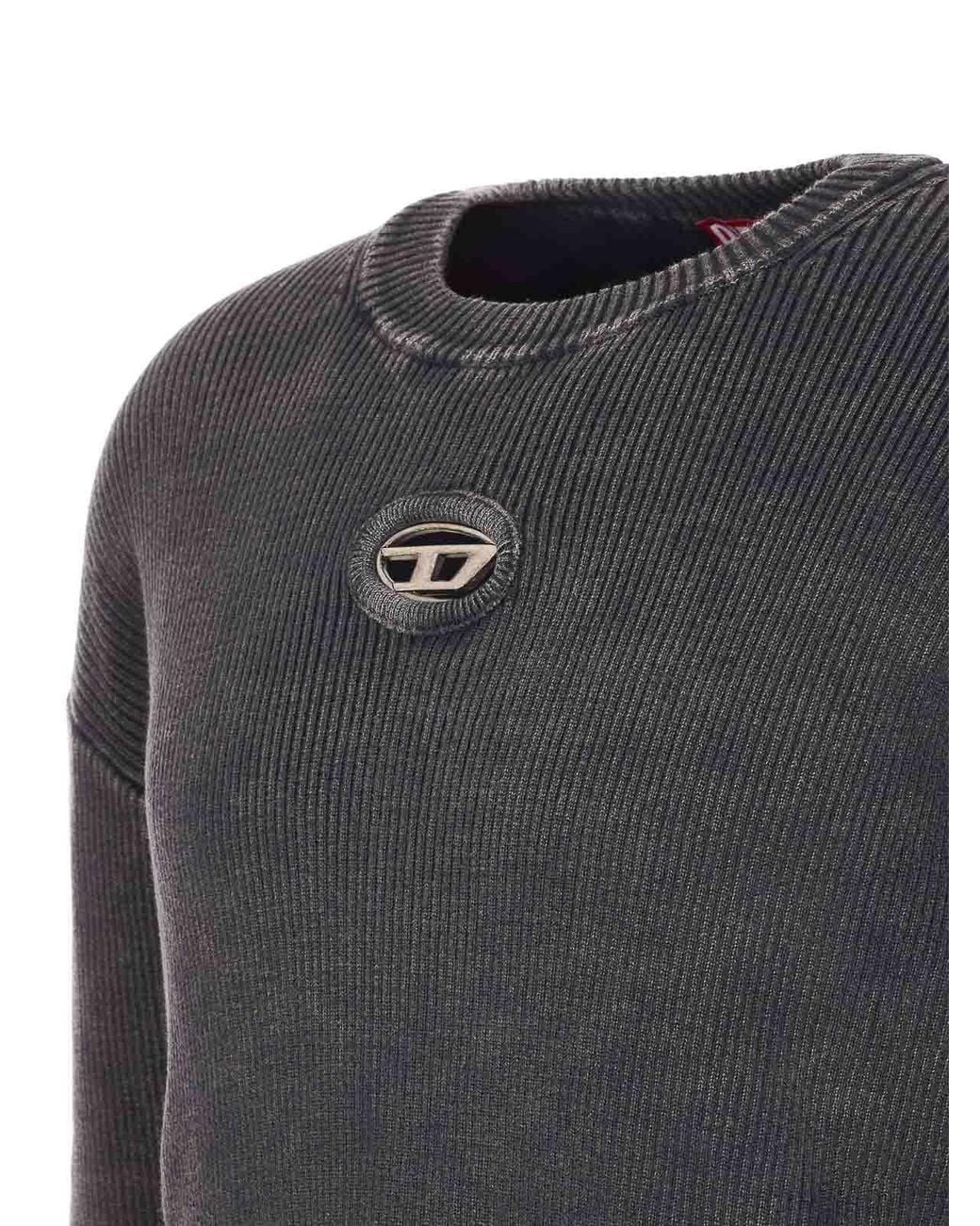 DIESEL Gray K-Darren-D Sweater for men