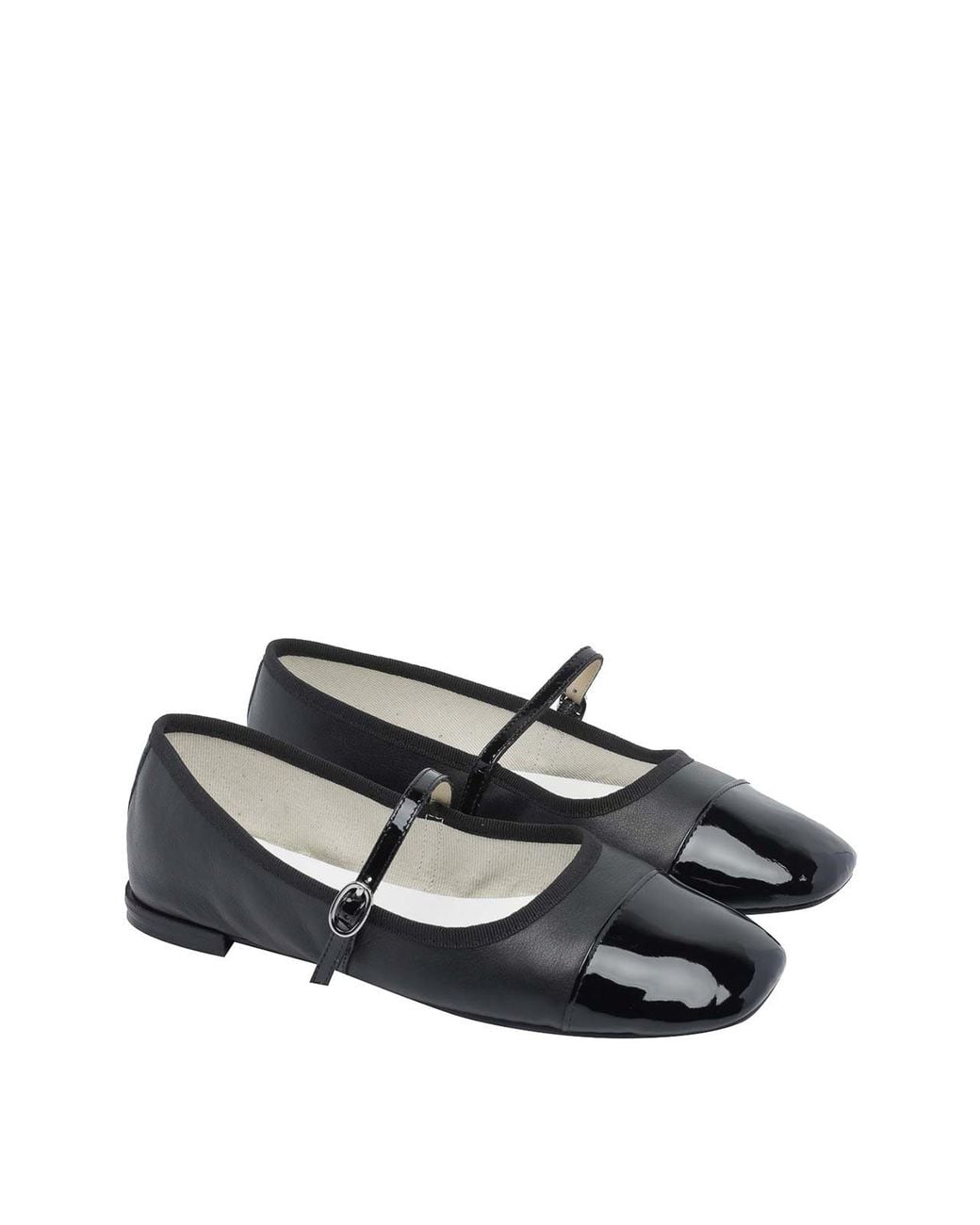 Repetto Black Georgiana Mry-Janes Ballet