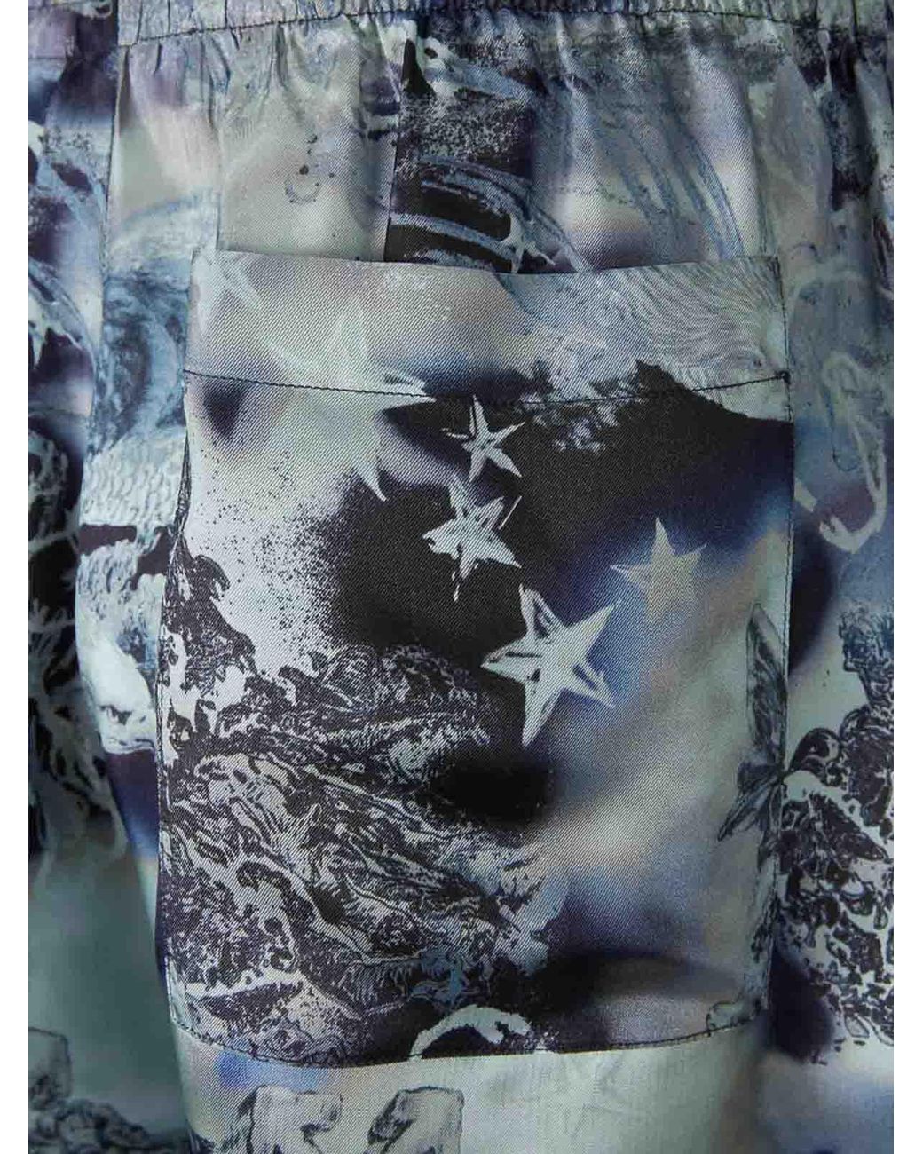 Off-White c/o Virgil Abloh Blue Shorts for men