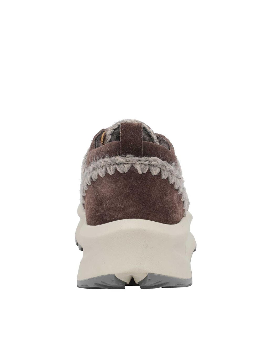 Mou Brown Speed Eskimo Lace Up Sneakers