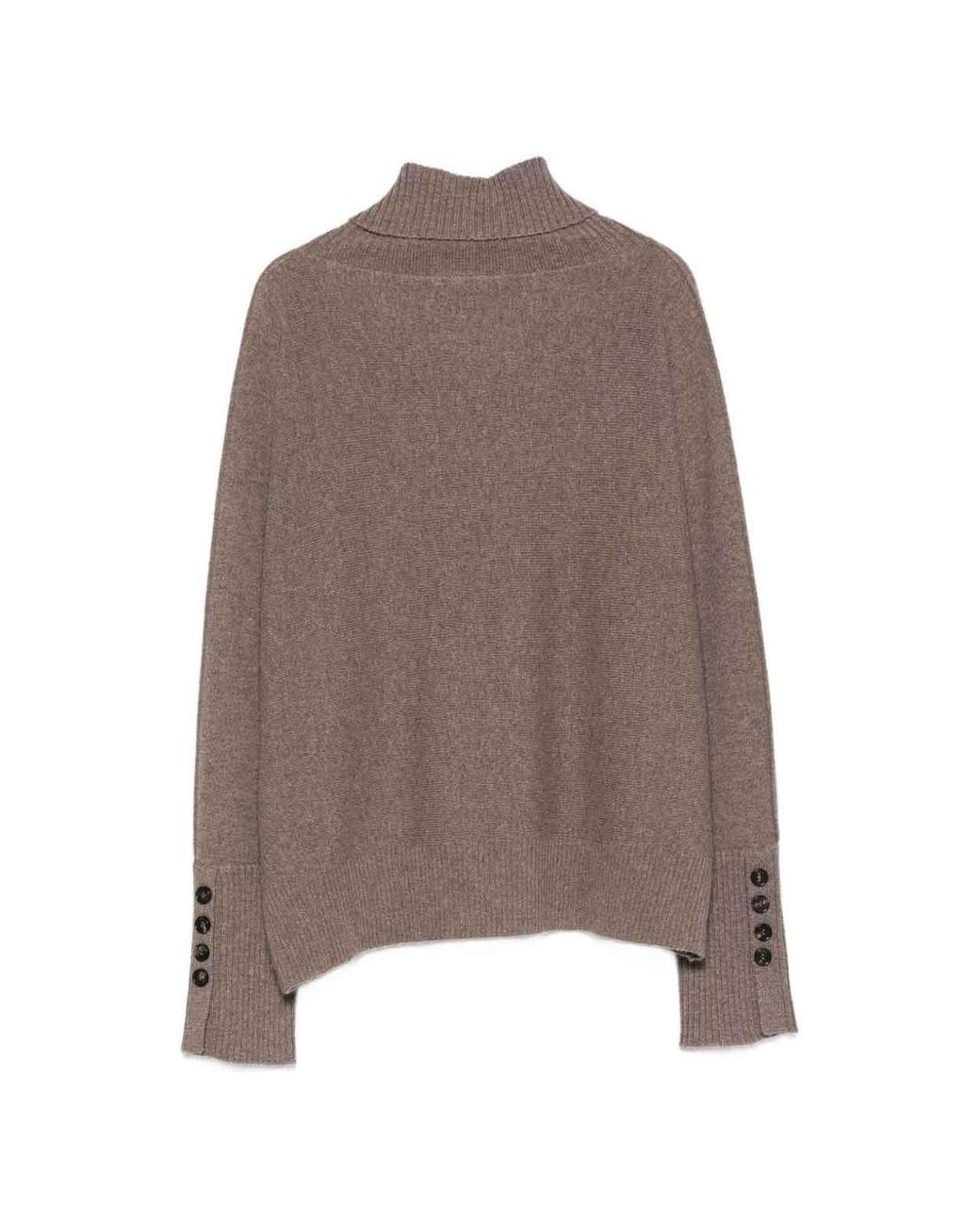 D. EXTERIOR Brown Sweater