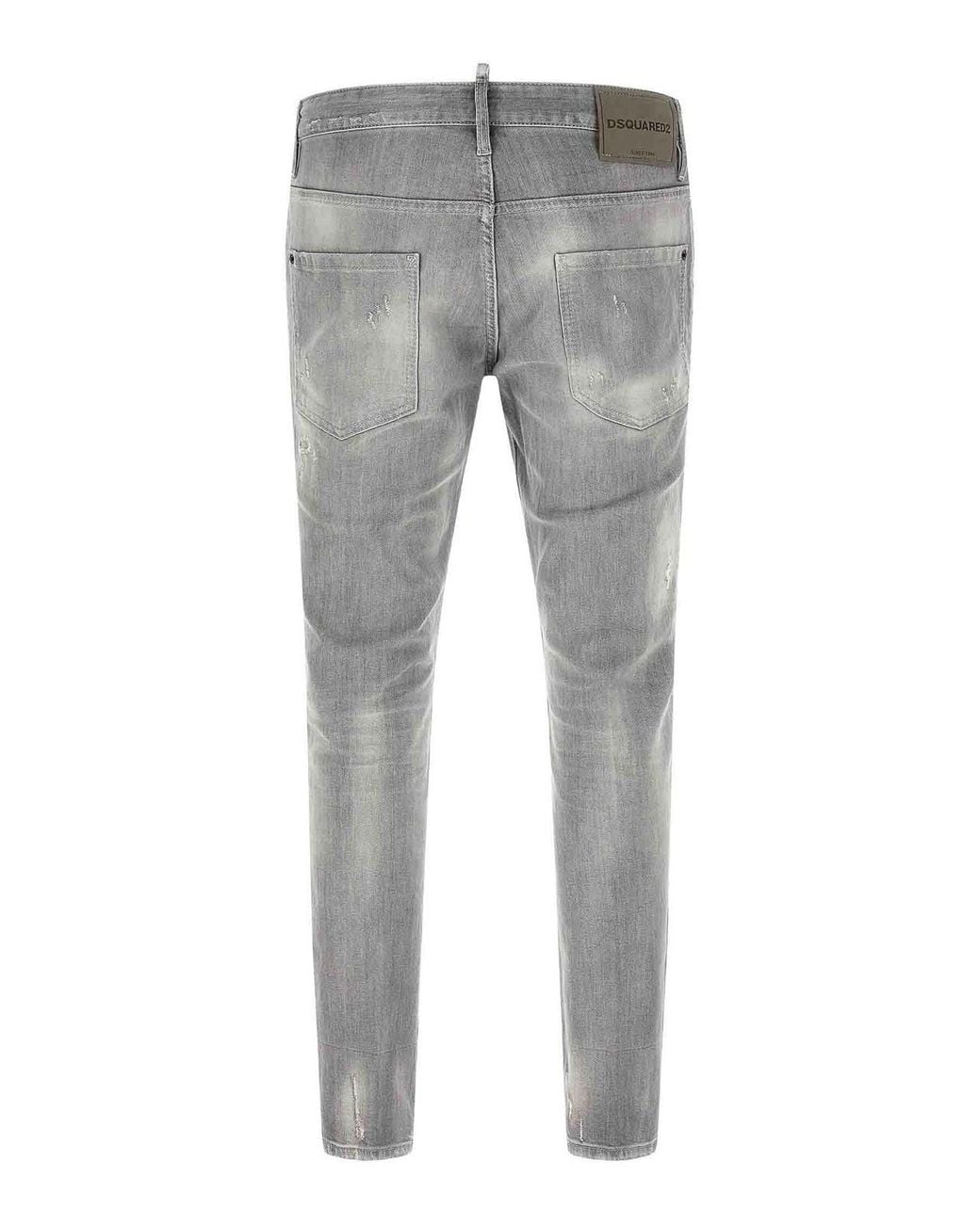 DSquared² Gray 5 Tasche' Jeans for men