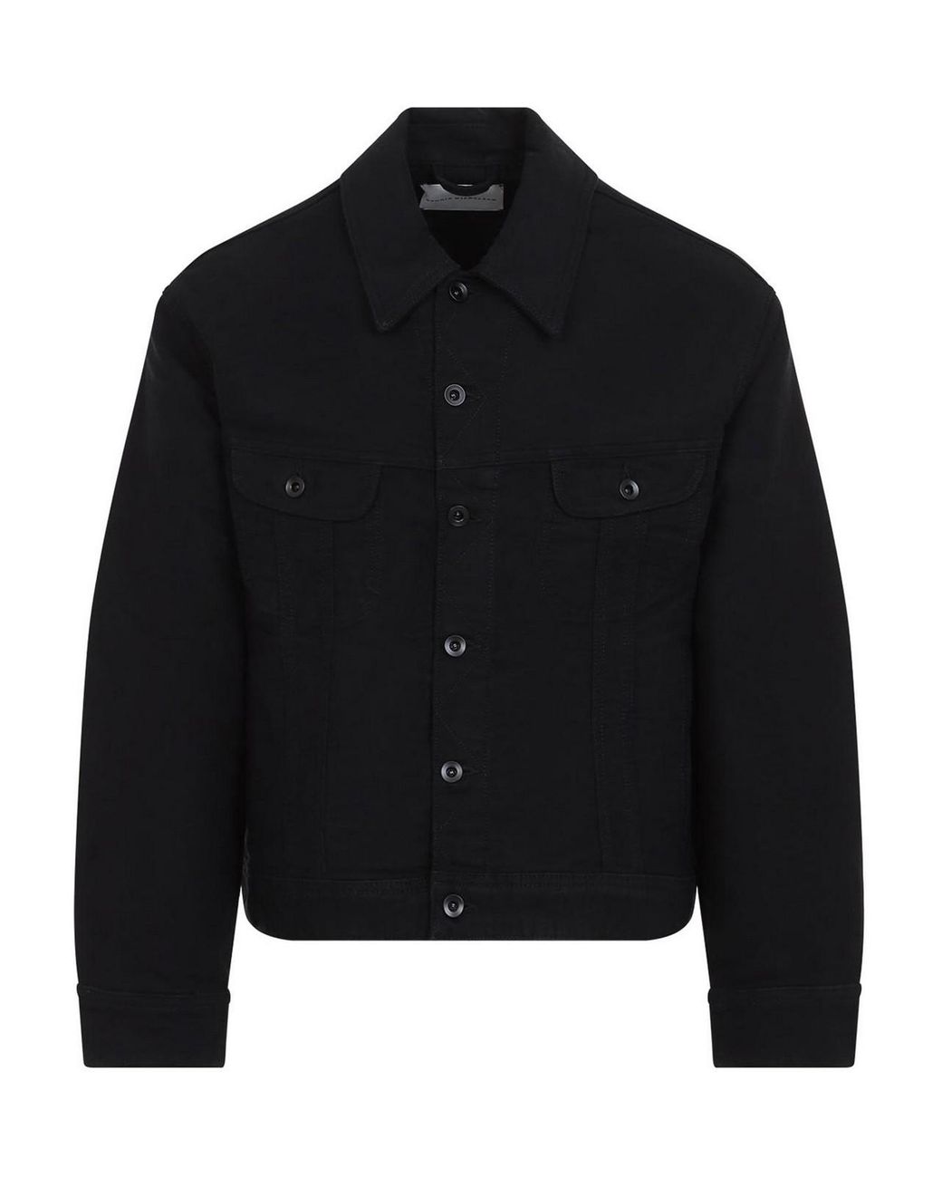 Studio Nicholson Black Derby Cropped Jacket for men