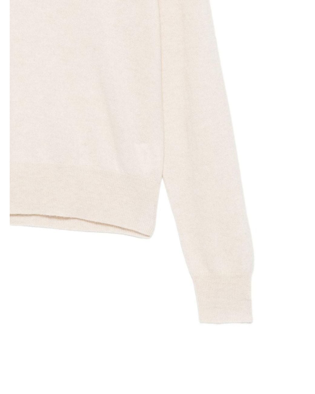 Lisa Yang White Greer Cashmere Sweater