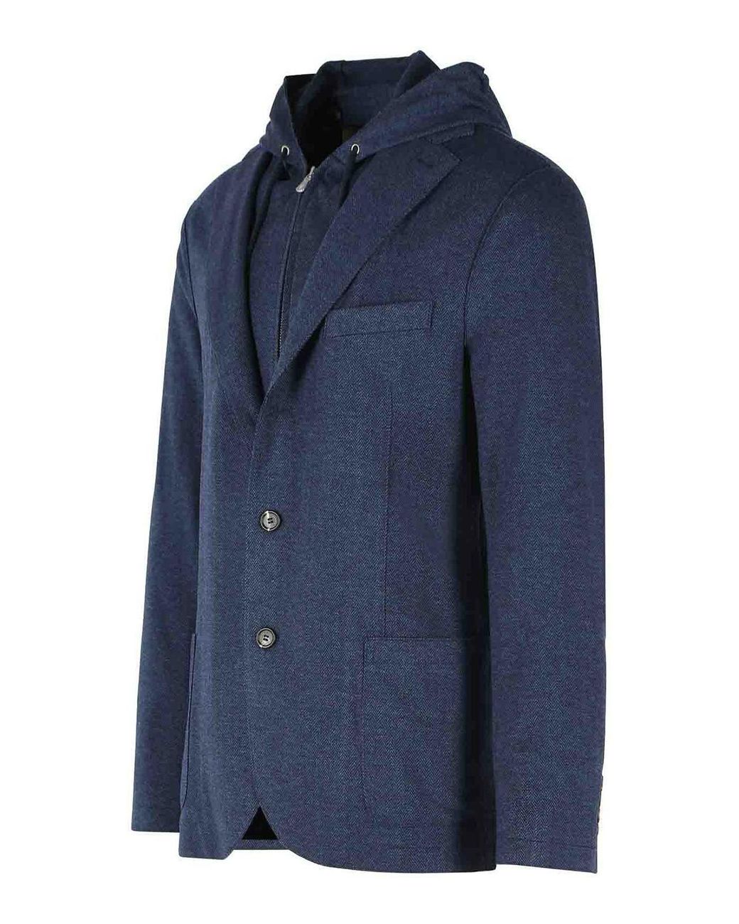 Blazer di Eleventy in Blue da Uomo