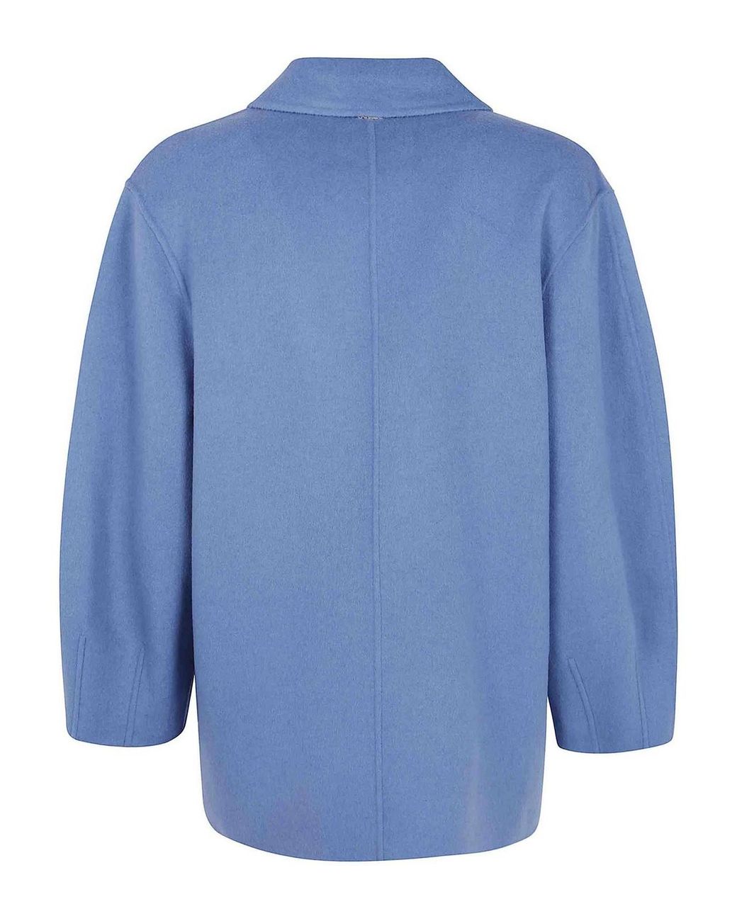 Twinset Blue Double Brested Peacoat