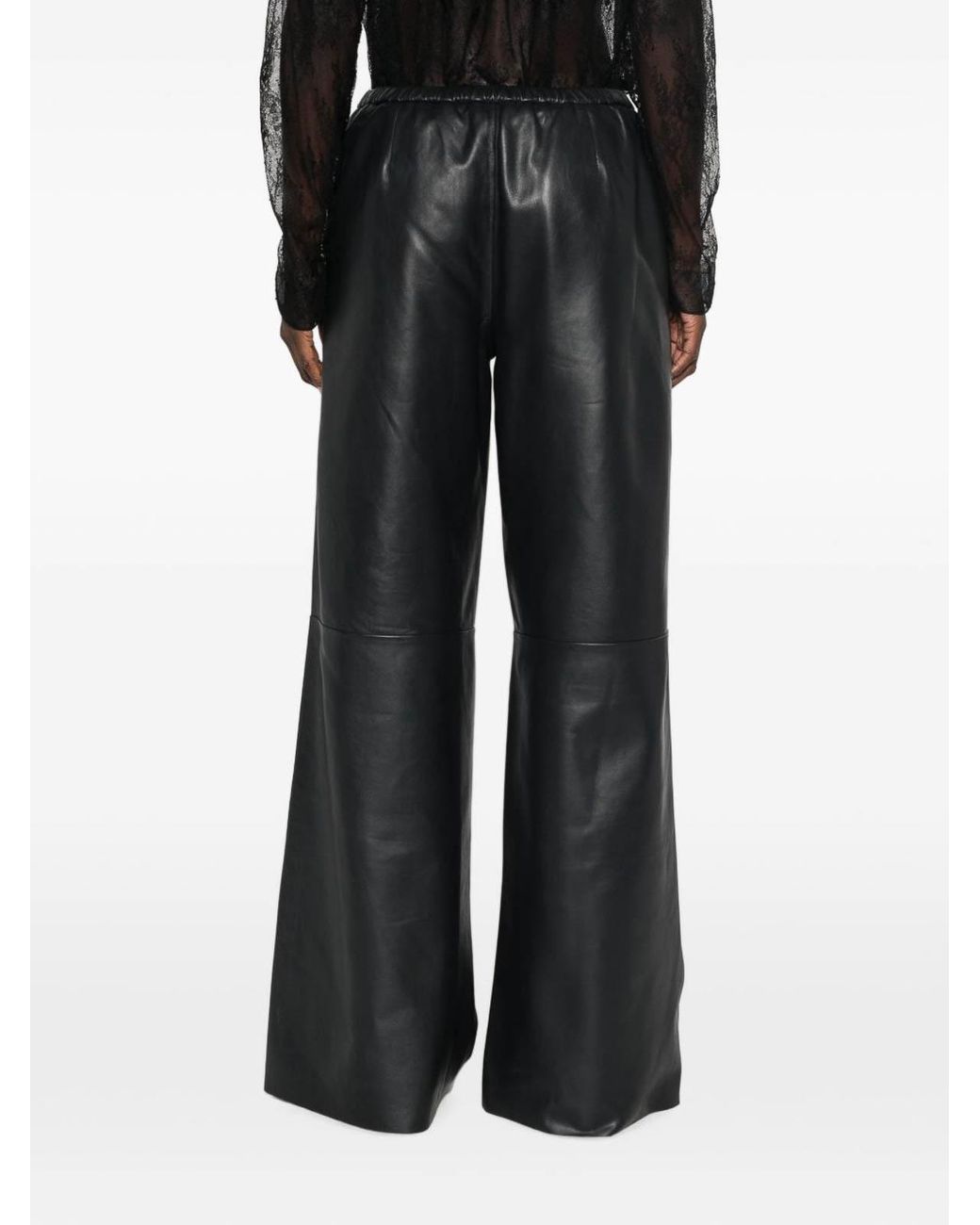 Forte_forte Gray Elegant My Pants Trousers