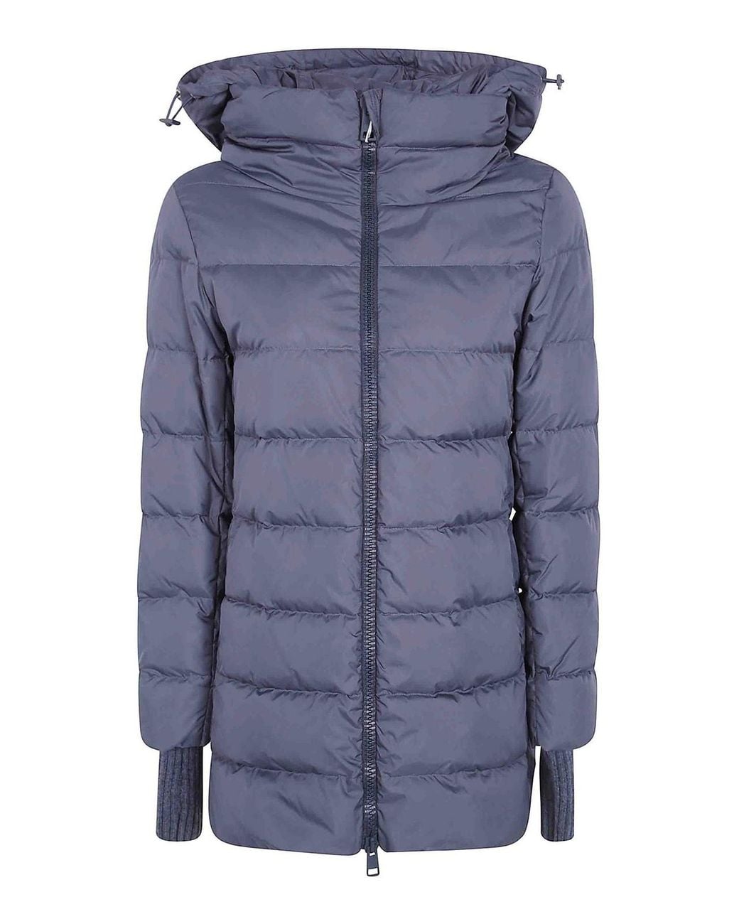 Herno Blue Iron A-Shape Chamonix Jacket
