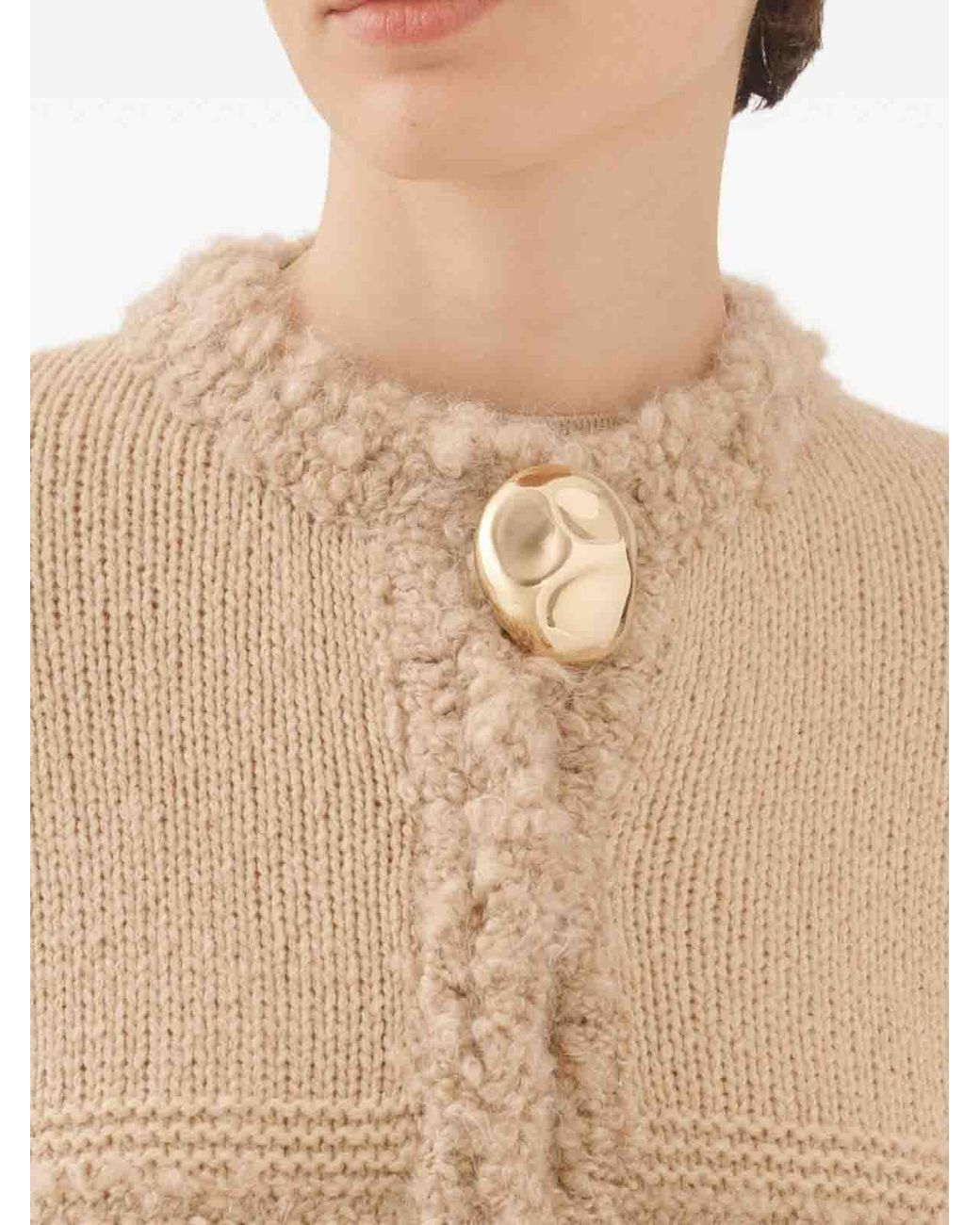 Fabiana Filippi Natural Wool Jacket