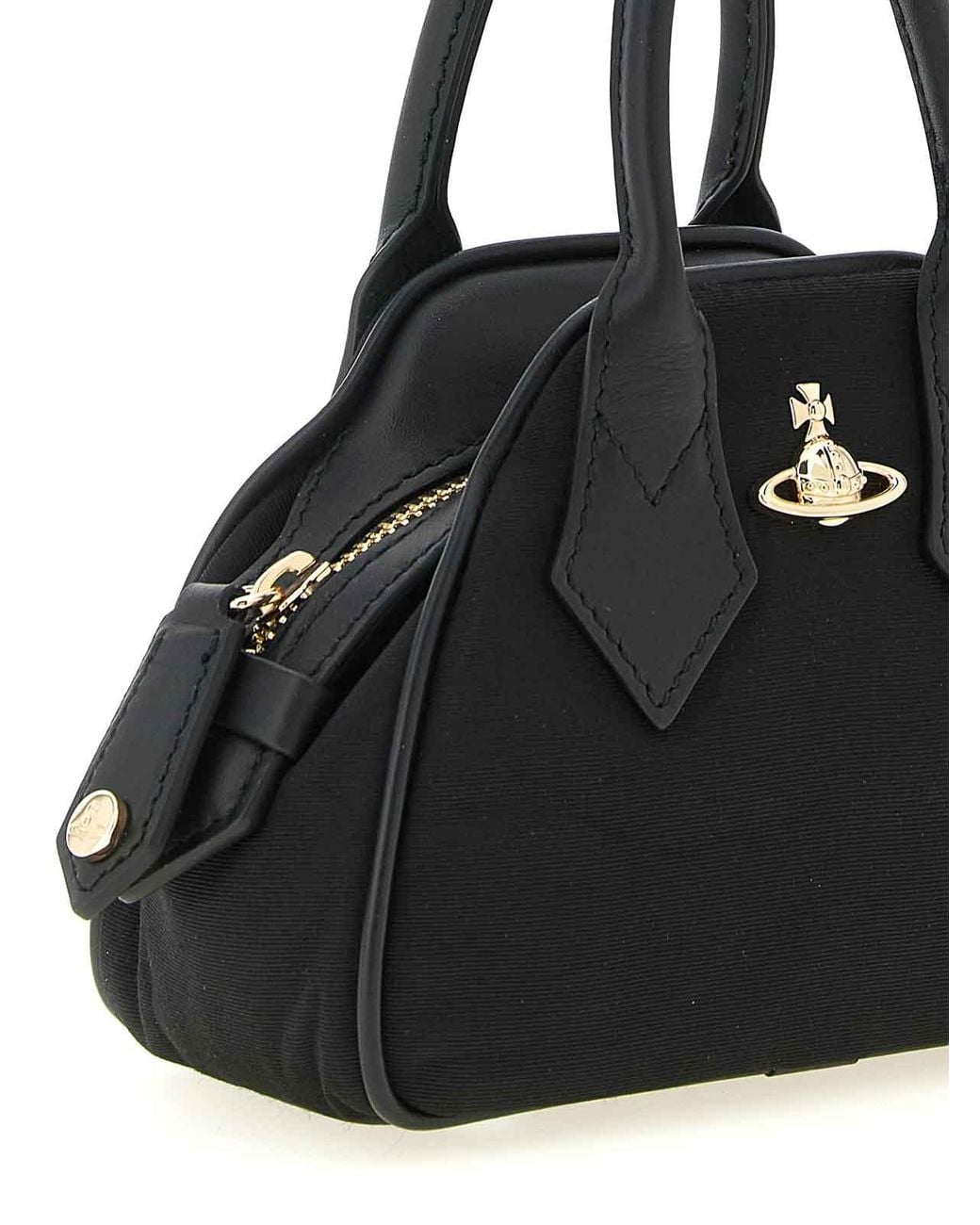 Vivienne Westwood Black Yasmine Mini Handbag