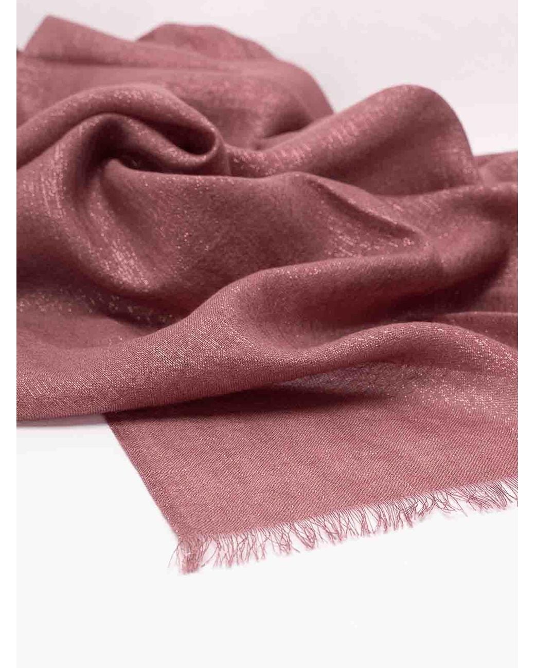 Bufanda Brunello Cucinelli de color Pink