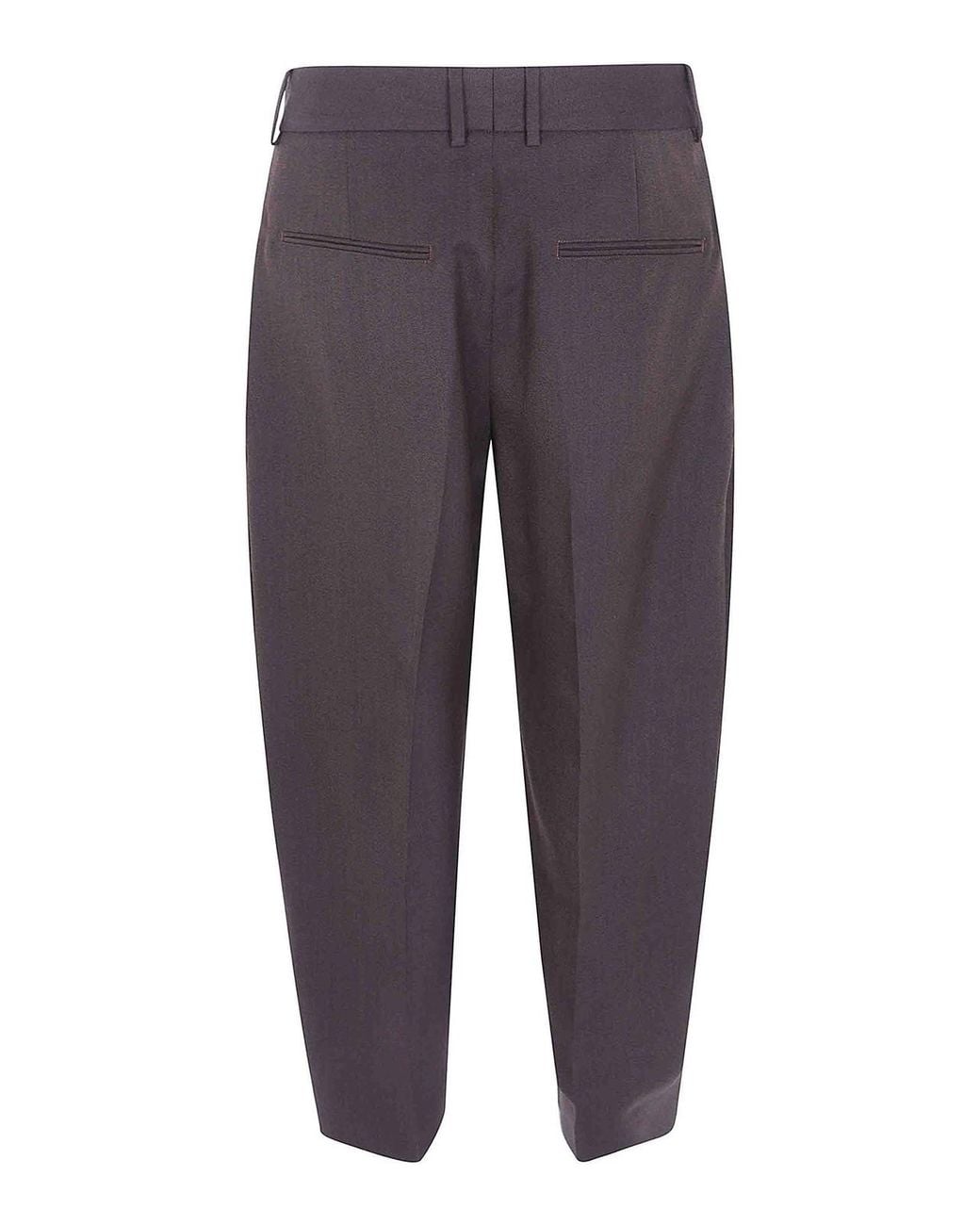 Studio Nicholson Blue Full Length Curved Leg Pant for men