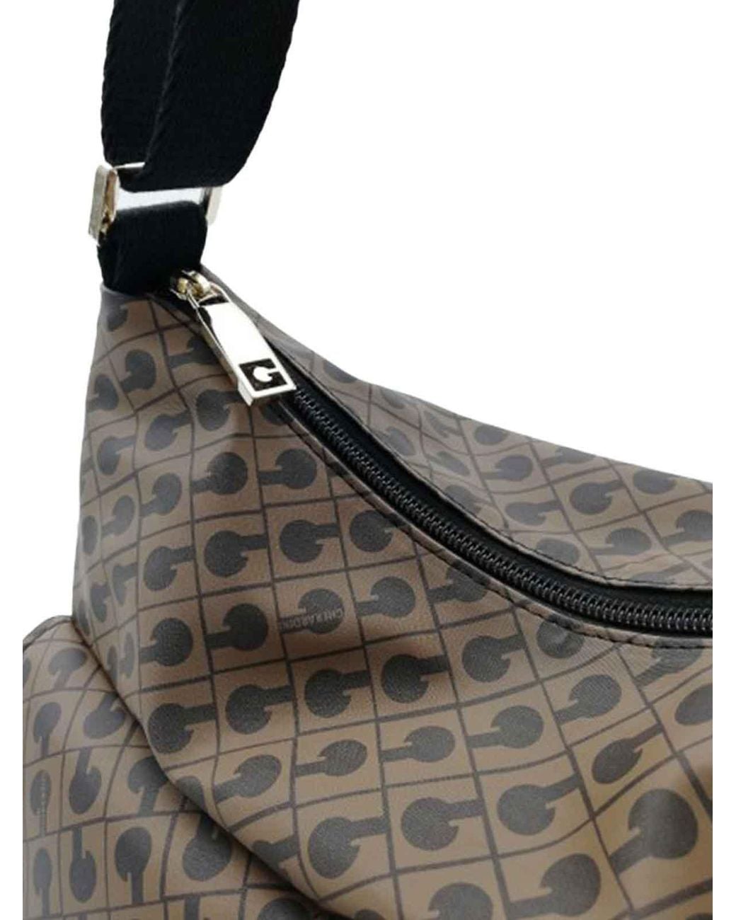 Gherardini Black Medium Pocket Satchel