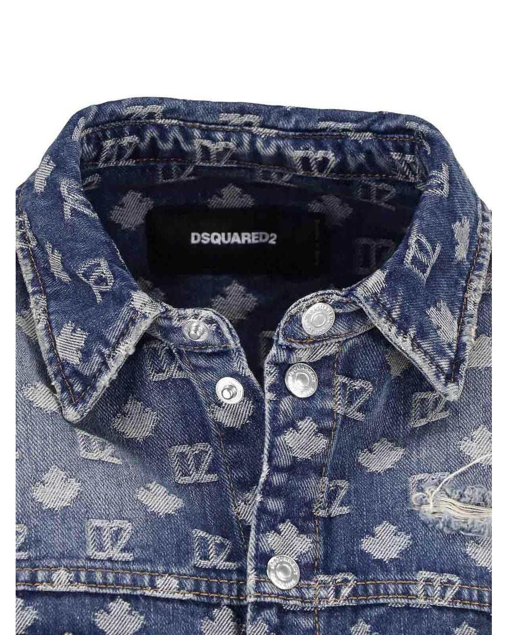 Camisa DSquared² de hombre de color Blue