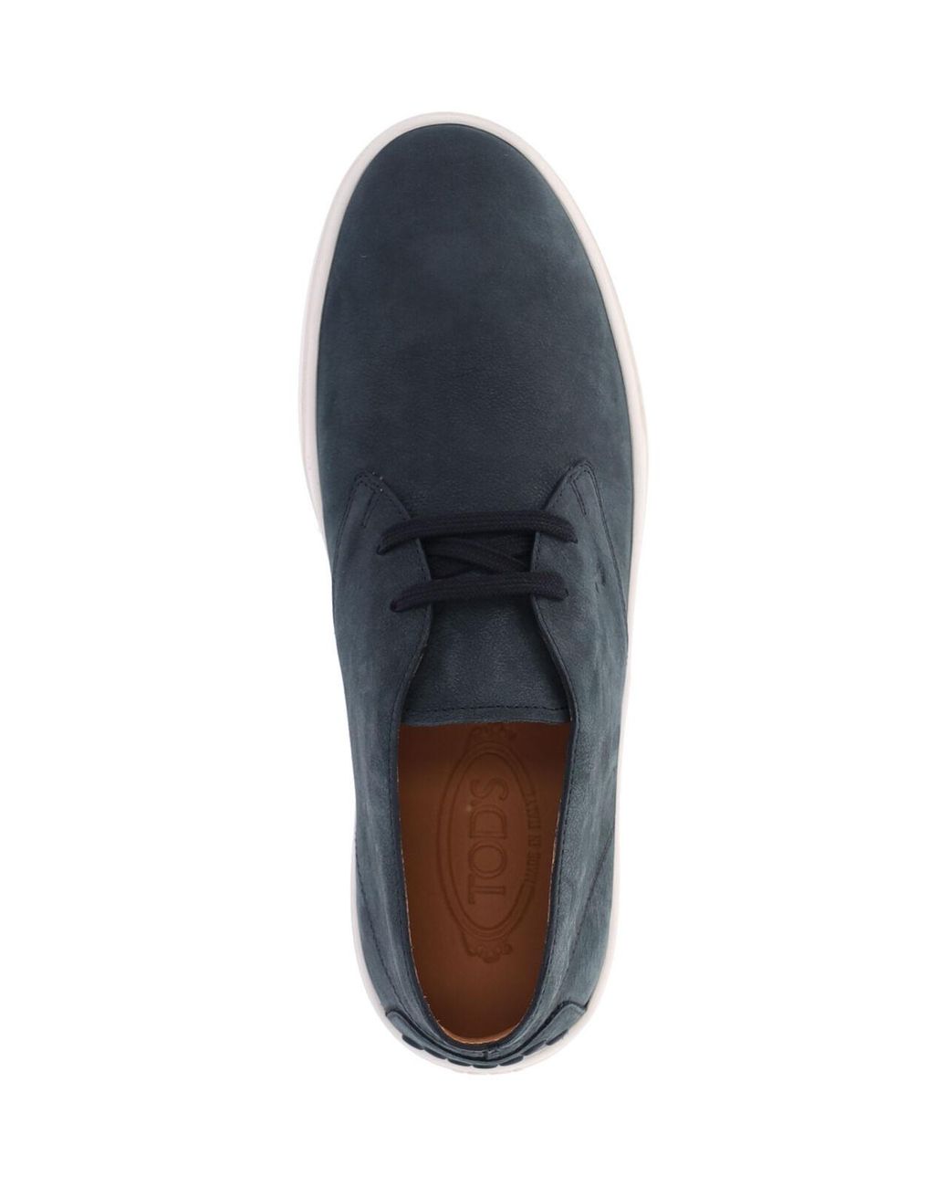 Tod's Blue Suede Sneakers for men