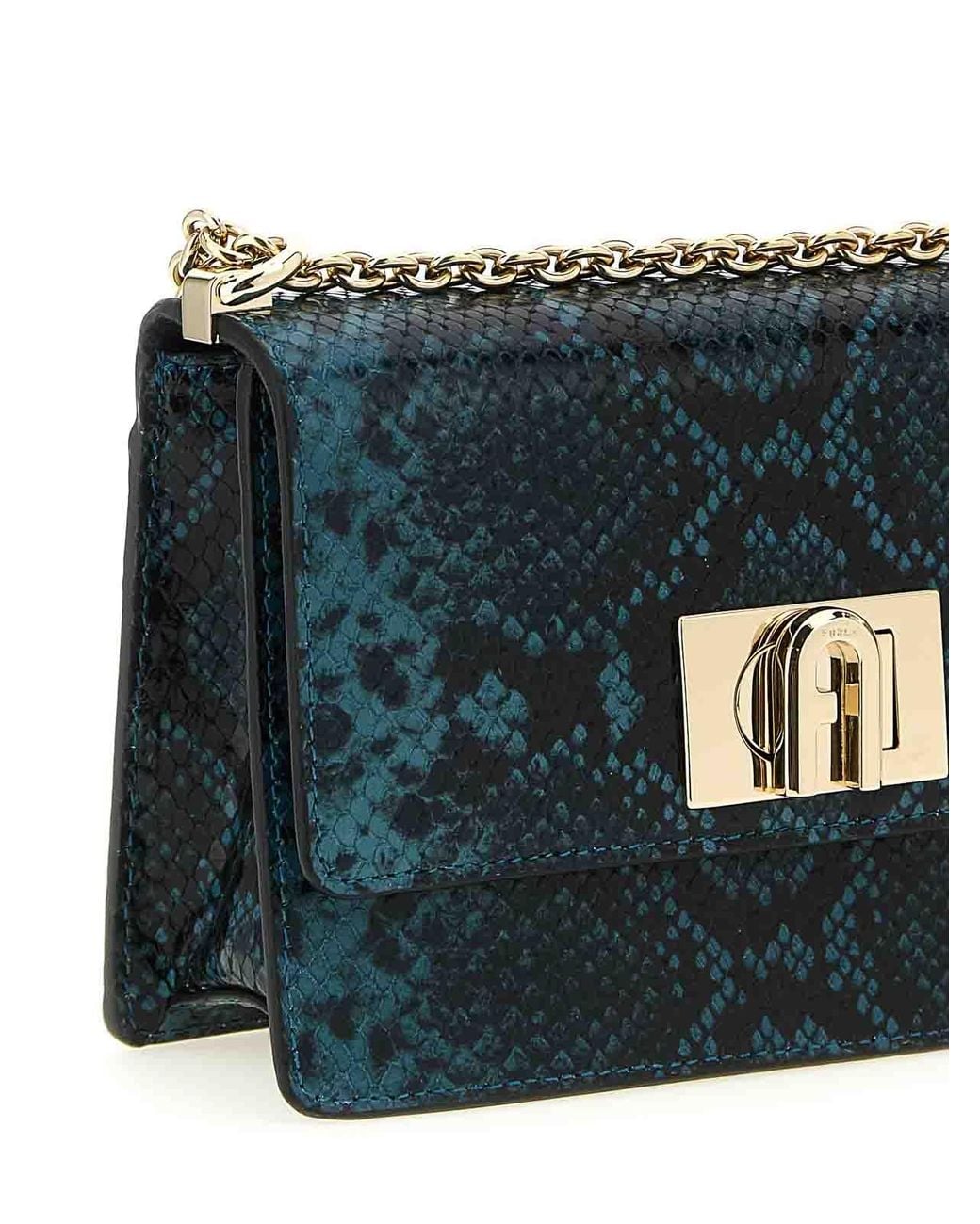 Mini Borsa A Tracolla Del 1927 di Furla in Blue