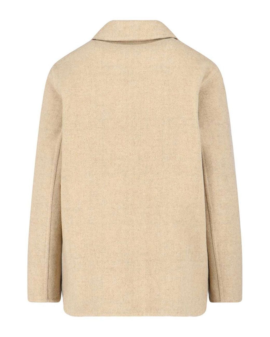 Burberry Natural Virgin Wool Jacket