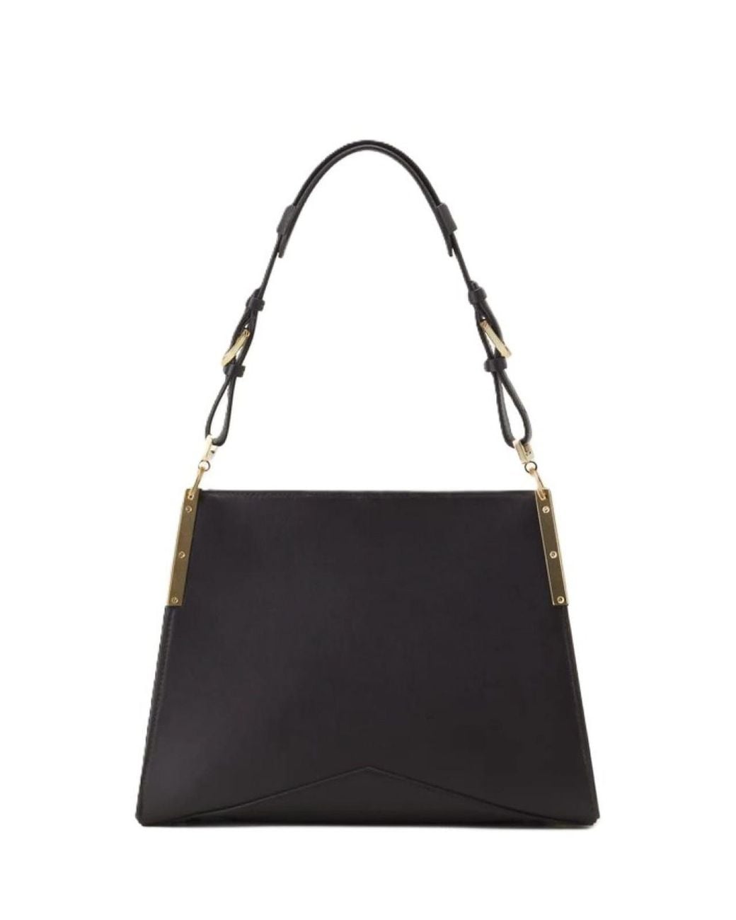 Lanvin Brown Shoulder Bag Handle