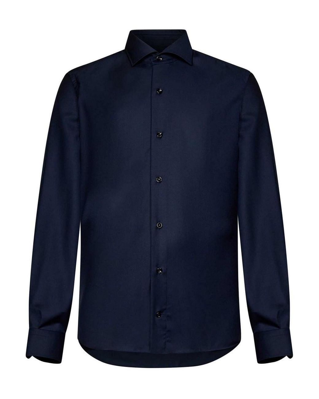 Franzese Collection Blue Ing Loro Piana &Amp C Fabric Shirt for men