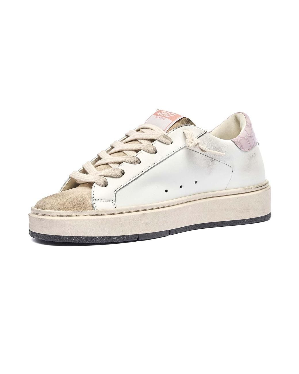 4b12 White Sneakers