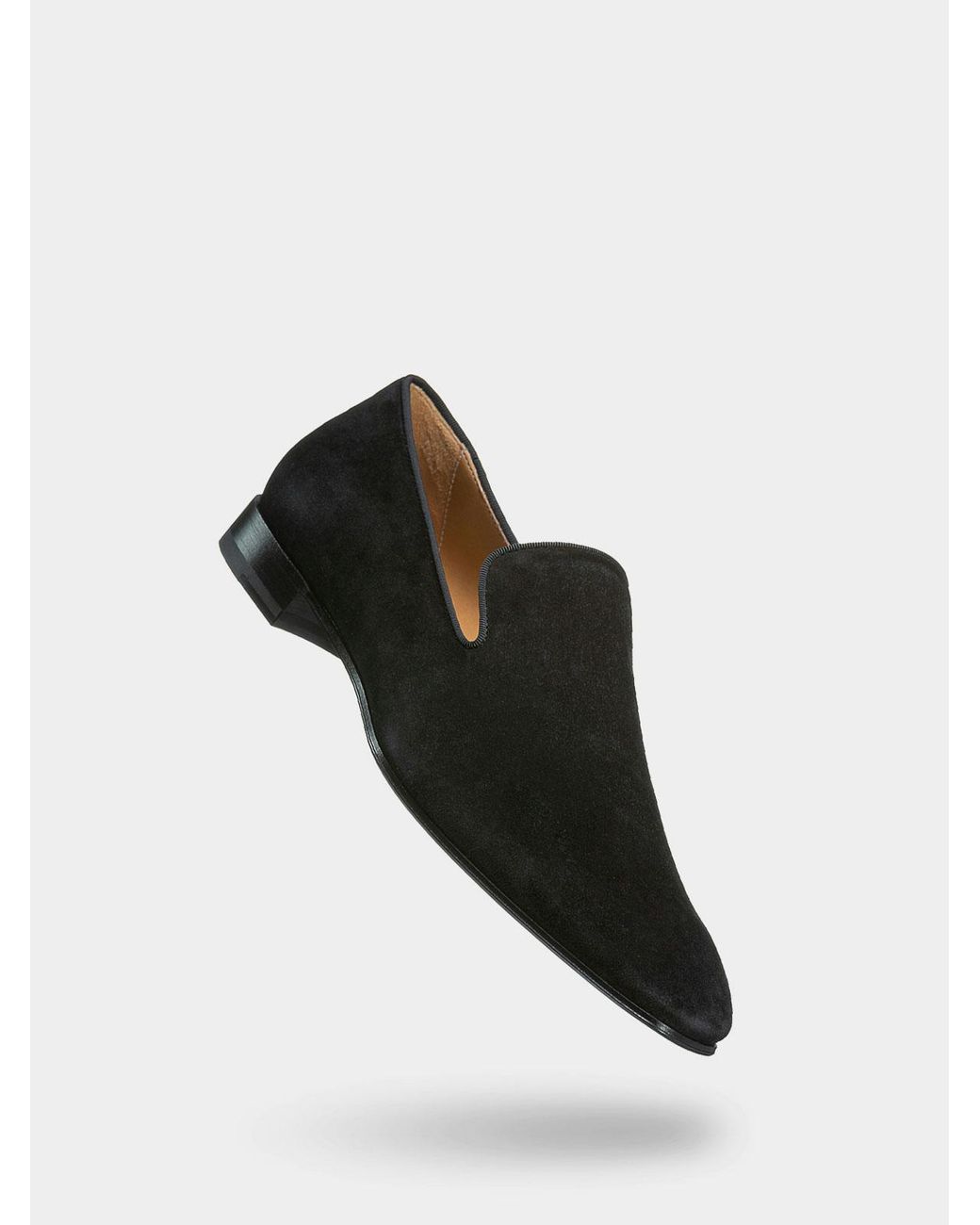 Christian Louboutin Black Dandelion Flat Veau Loafers