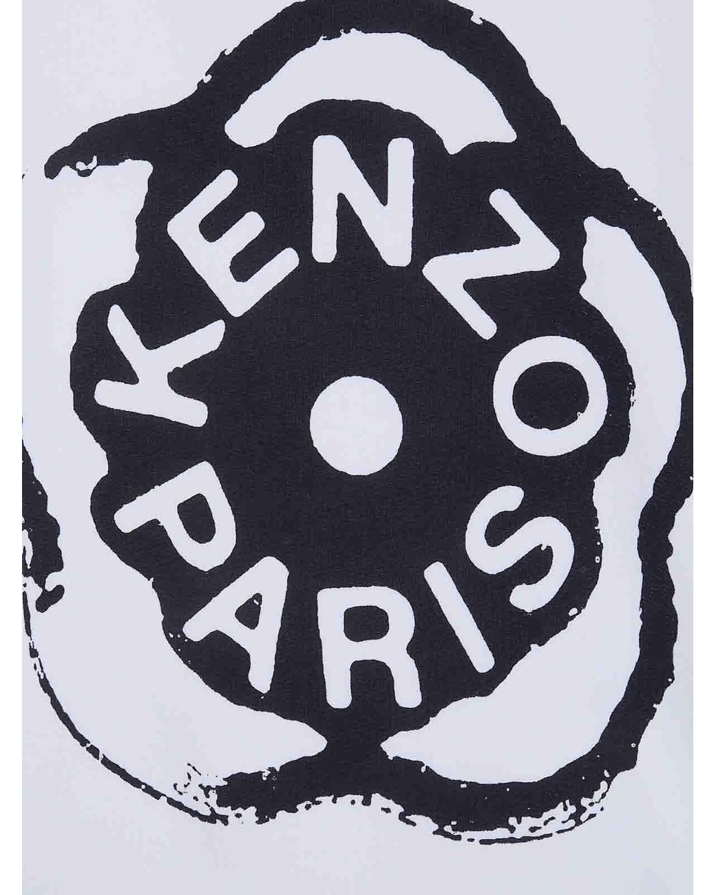 KENZO Gray Boke Flower 20 Classic Sweatshirt for men