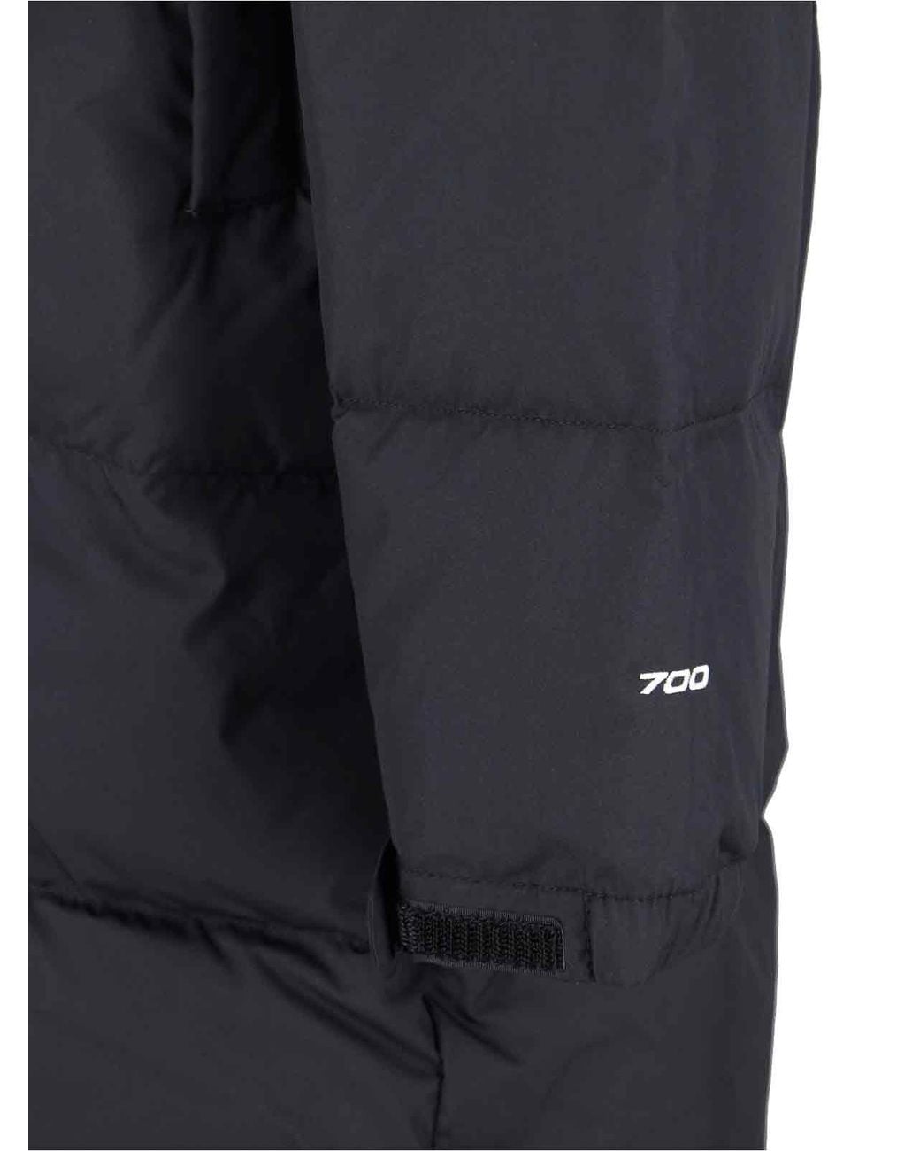The North Face Blue Long Padded Down Jacket for men