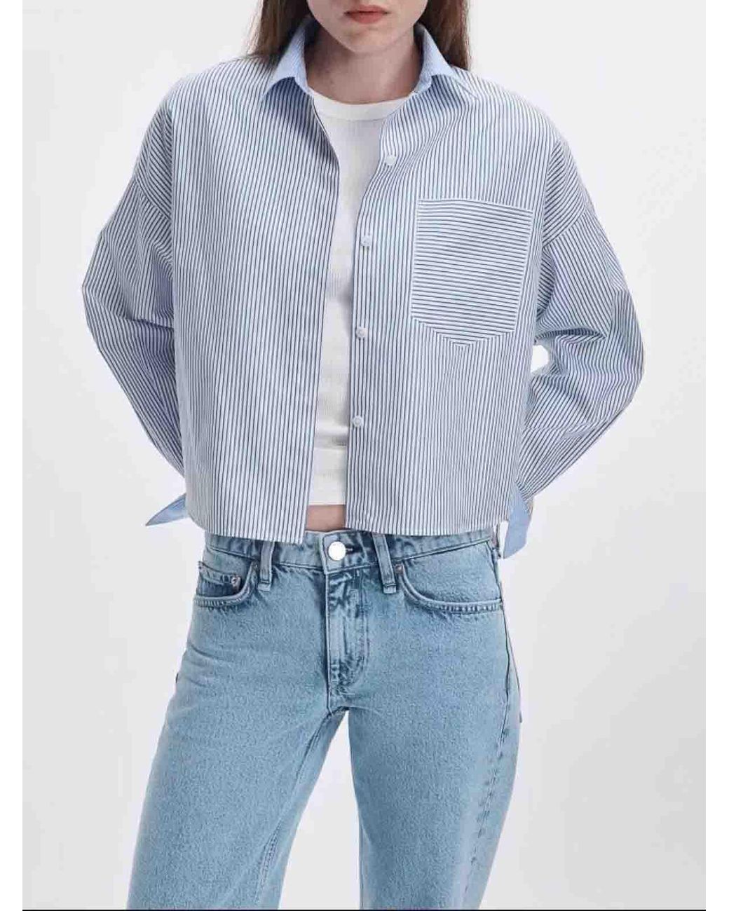 Rag & Bone Blue Shirt Marin