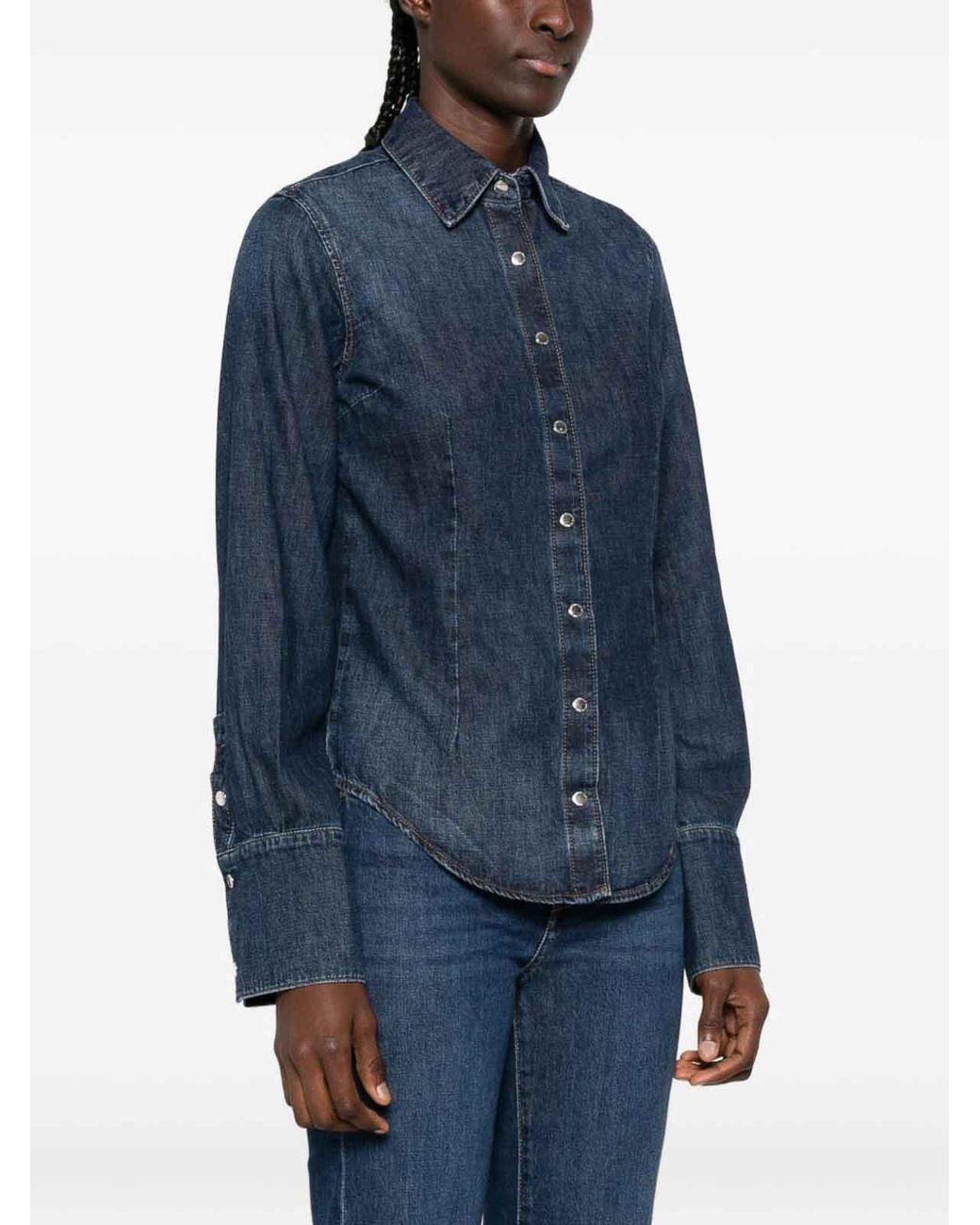 Camisa Seven7 de color Blue