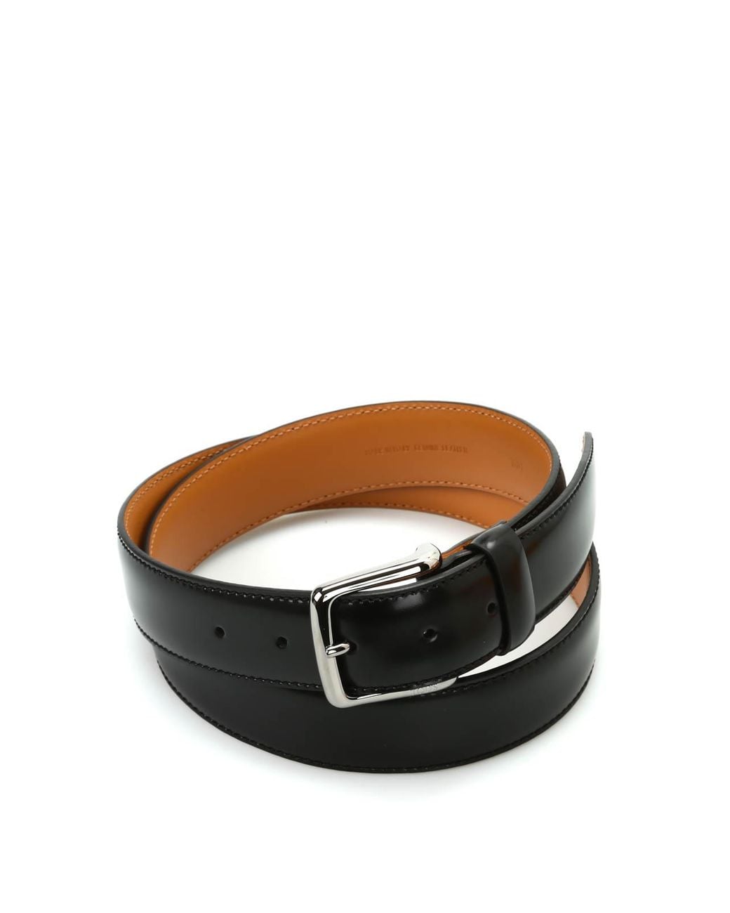 Tod's White Brushed Leather Belt for men