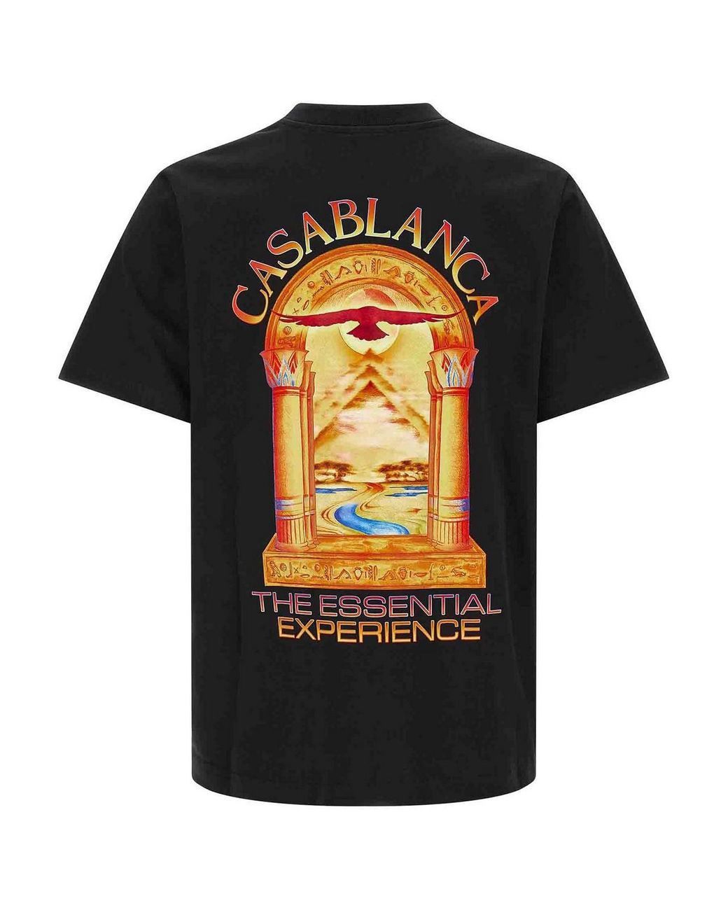 Casablanca Black 'Hermons Mirage Arch' T-Shirt for men