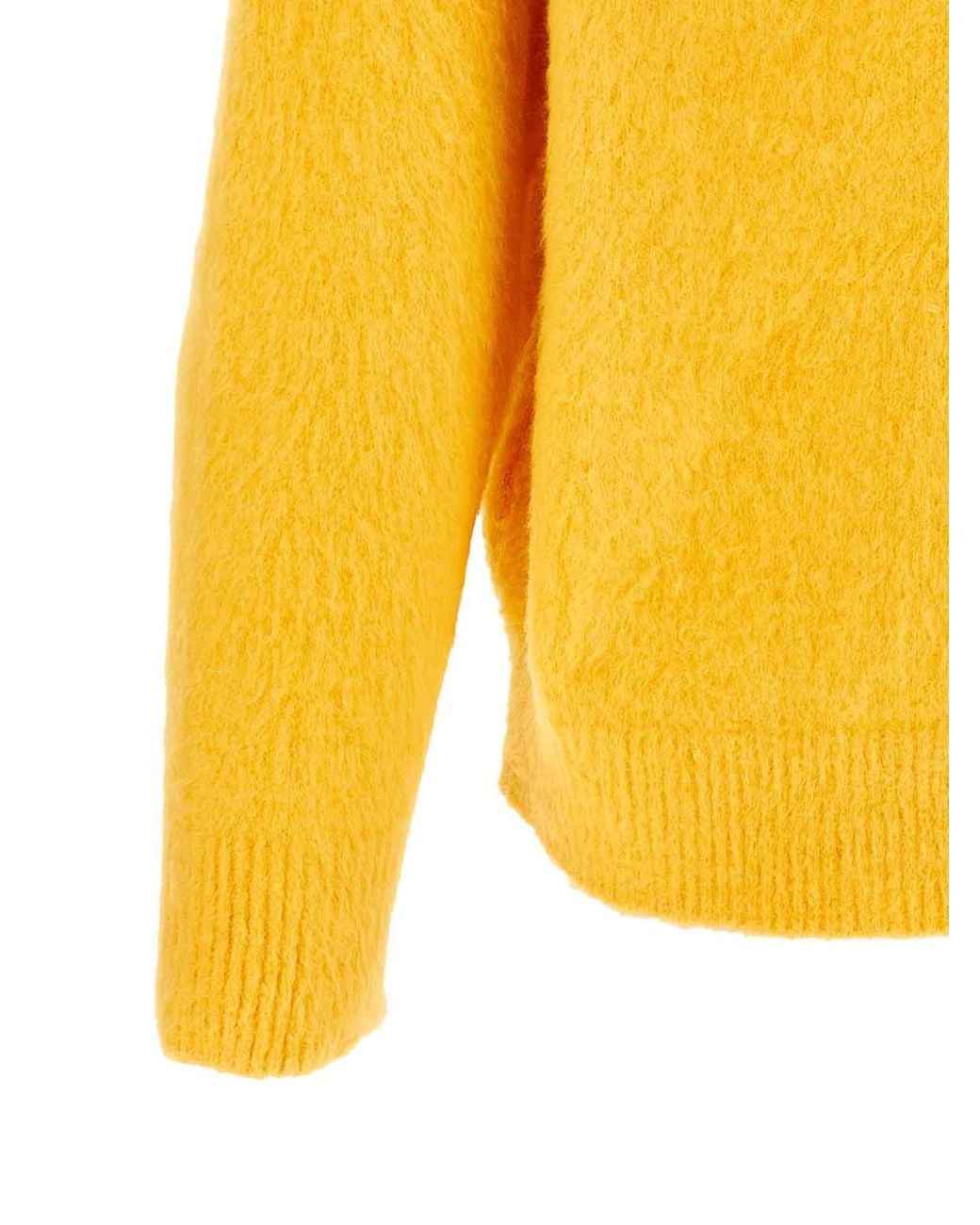 Suéter Cuello Redondo Roberto Collina de hombre de color Yellow