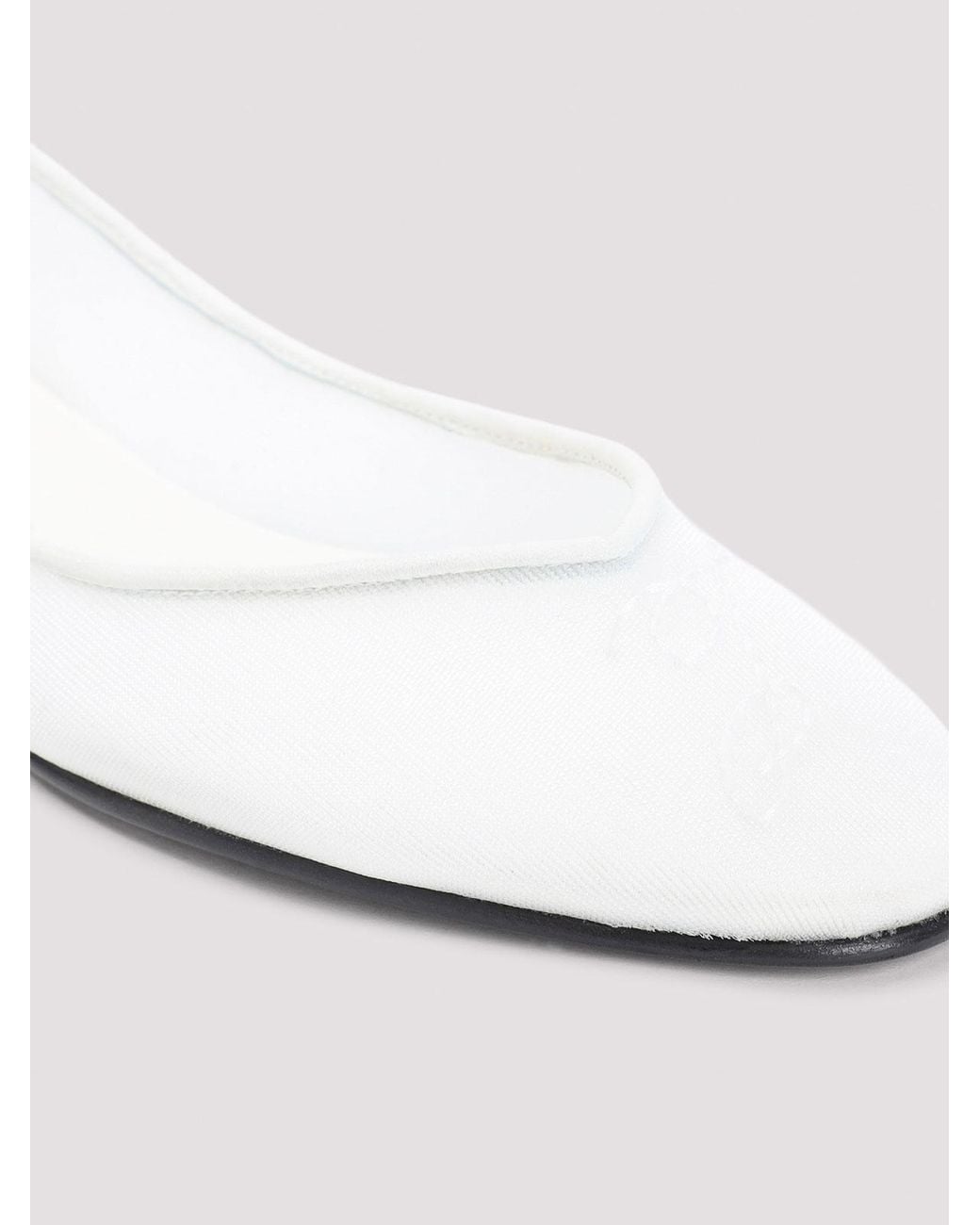 Jacquemus White Ballerinas