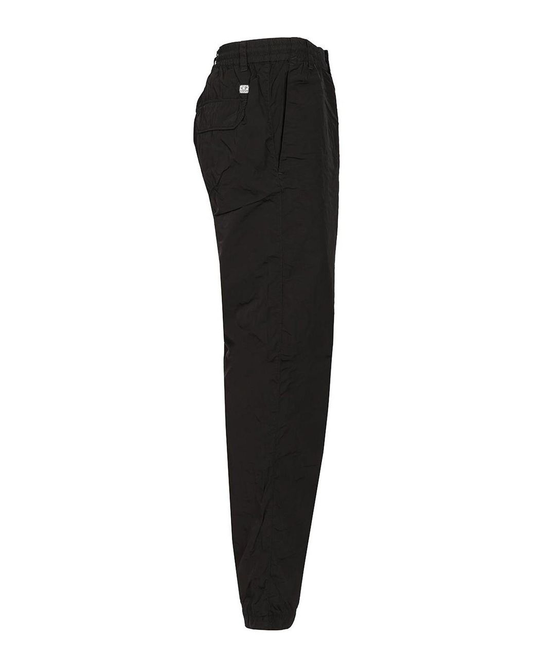 C P Company Black Cargo Pants for men